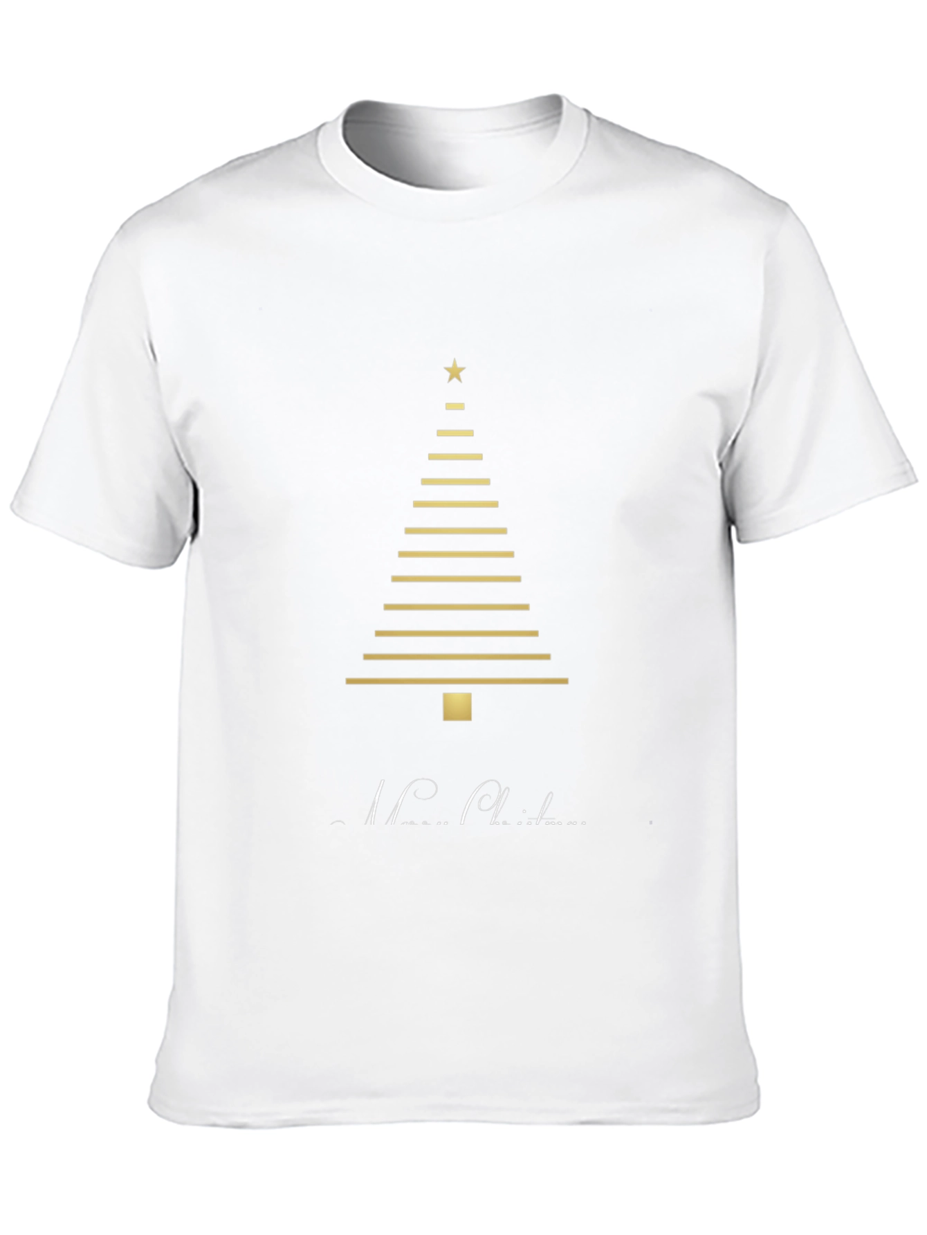 Minimalist Christmas Tree T-Shirt