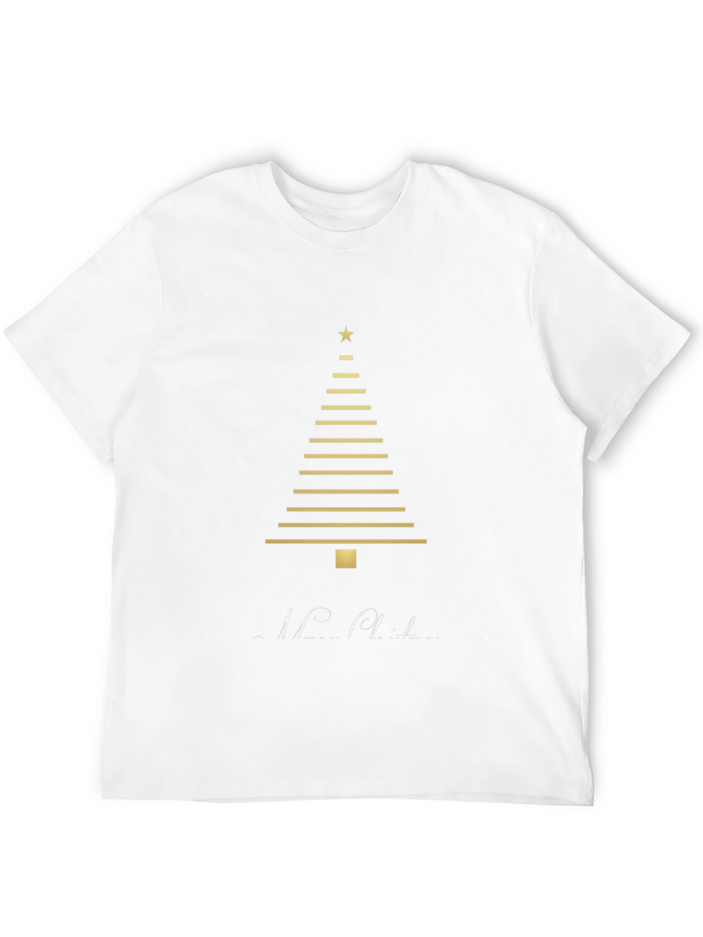 Minimalist Christmas Tree T-Shirt