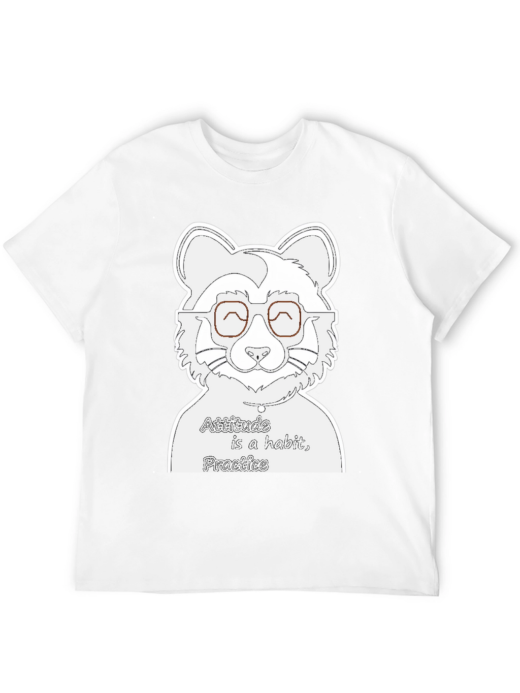 Attitude is a Habit T-Shirt