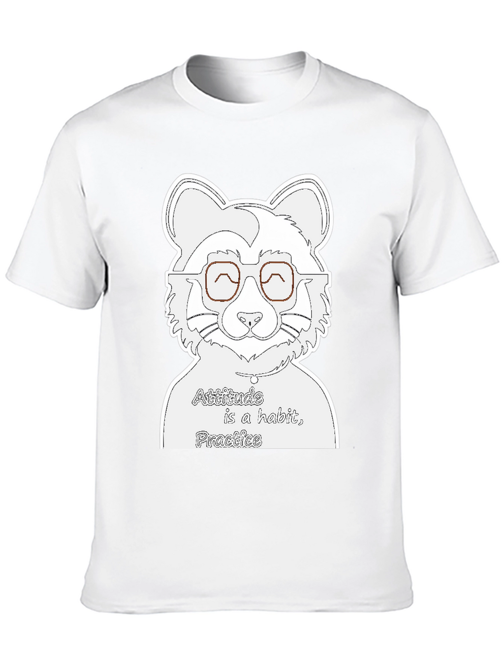 Attitude is a Habit T-Shirt