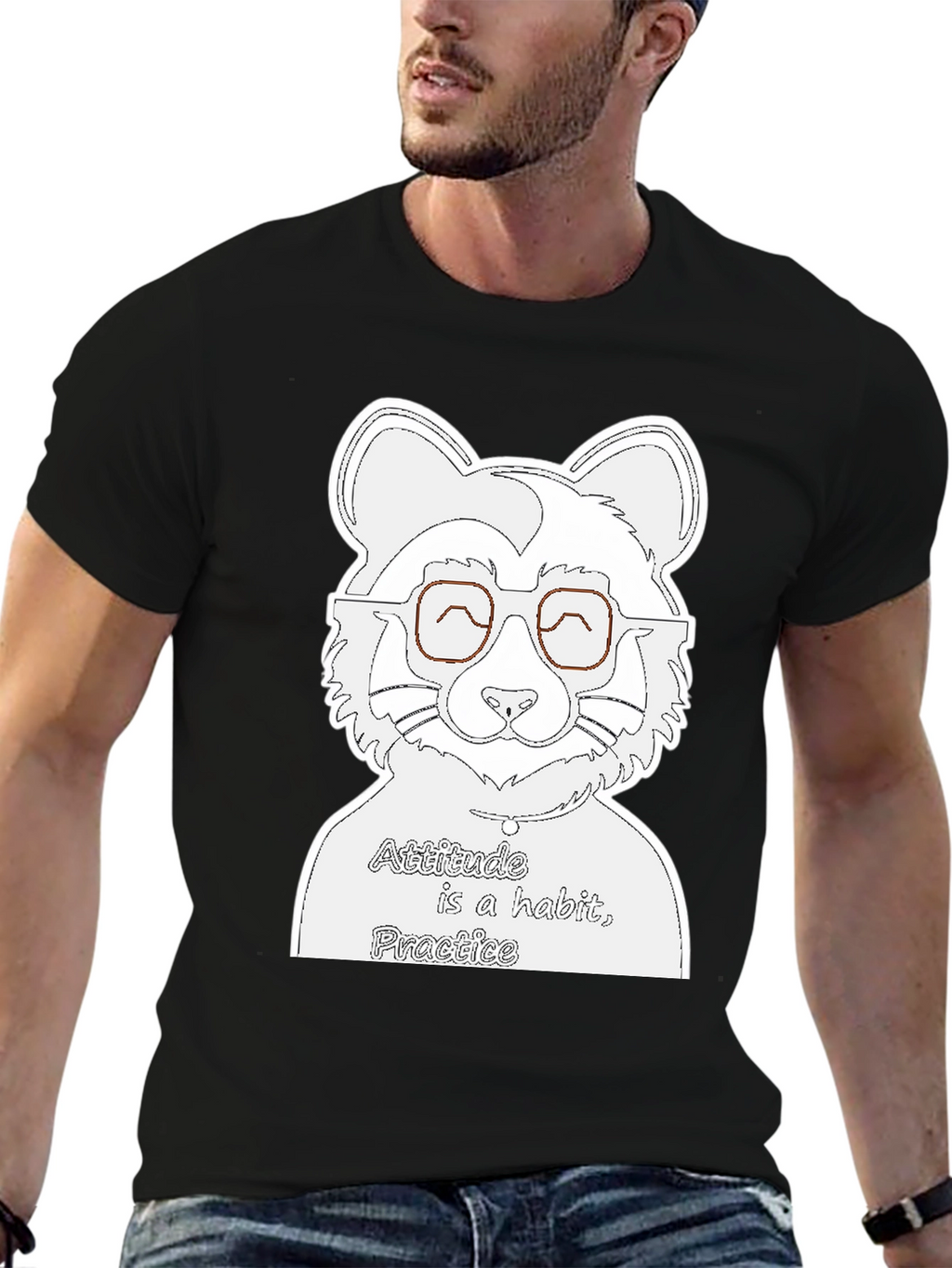 Attitude is a Habit T-Shirt