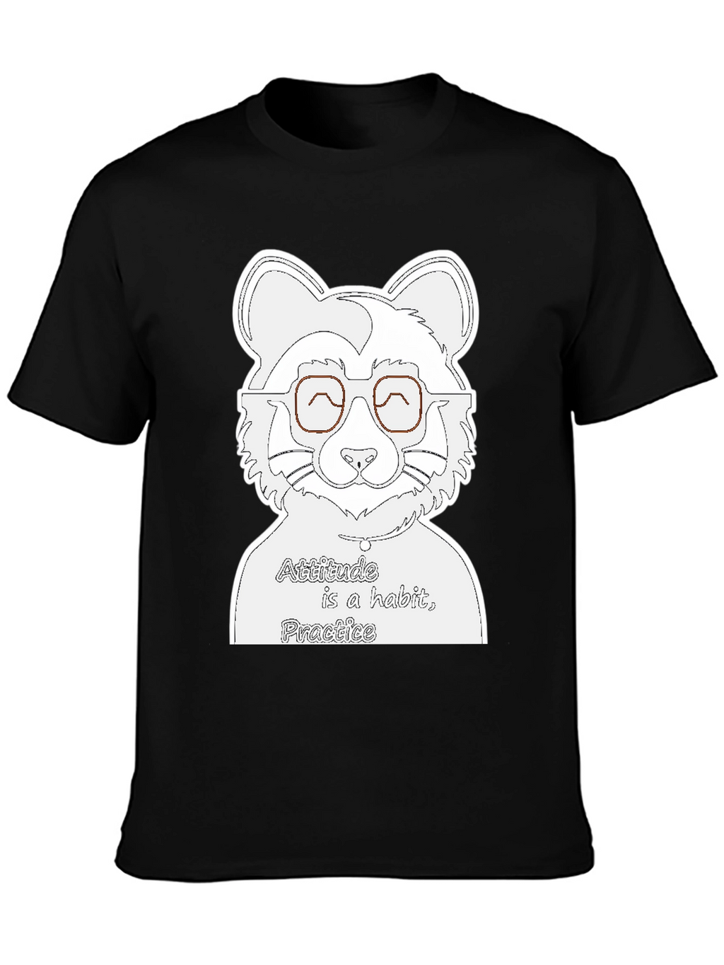 Attitude is a Habit T-Shirt