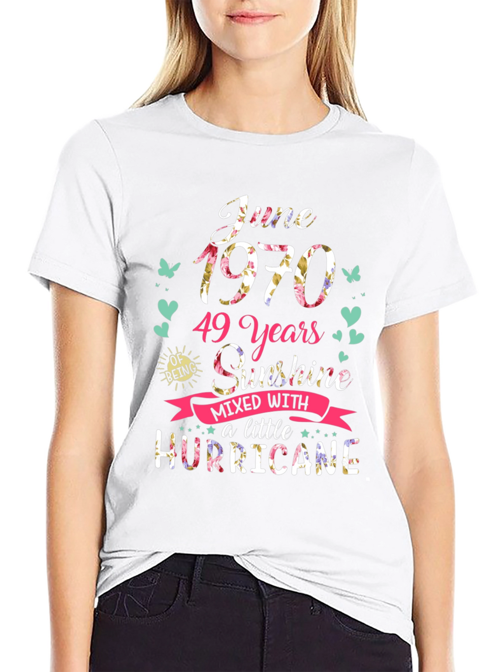 June 1970 49 Years Sunshine Hurricane T-Shirt