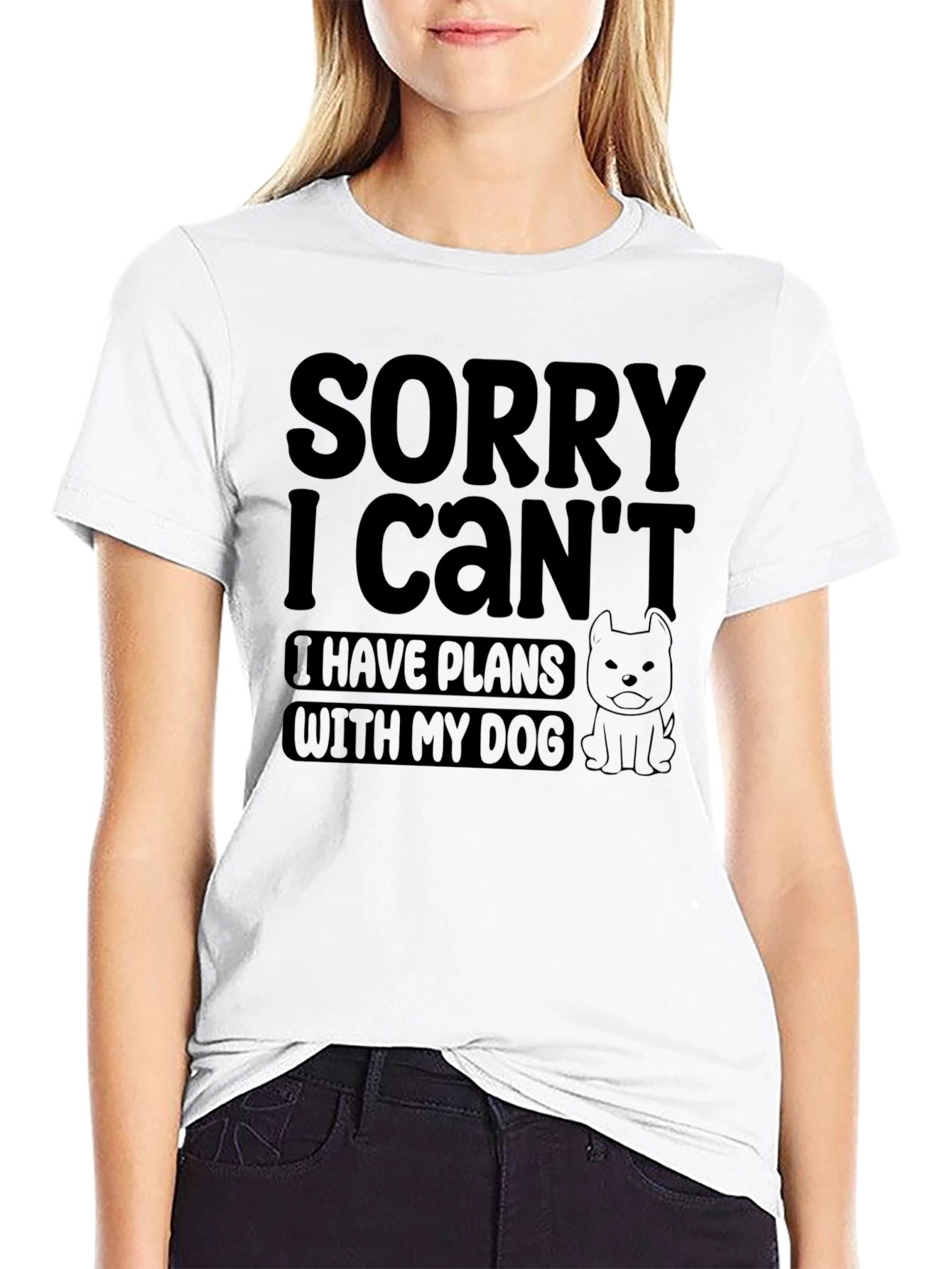 Funny Dog Plans Graphic Mens T-Shirt