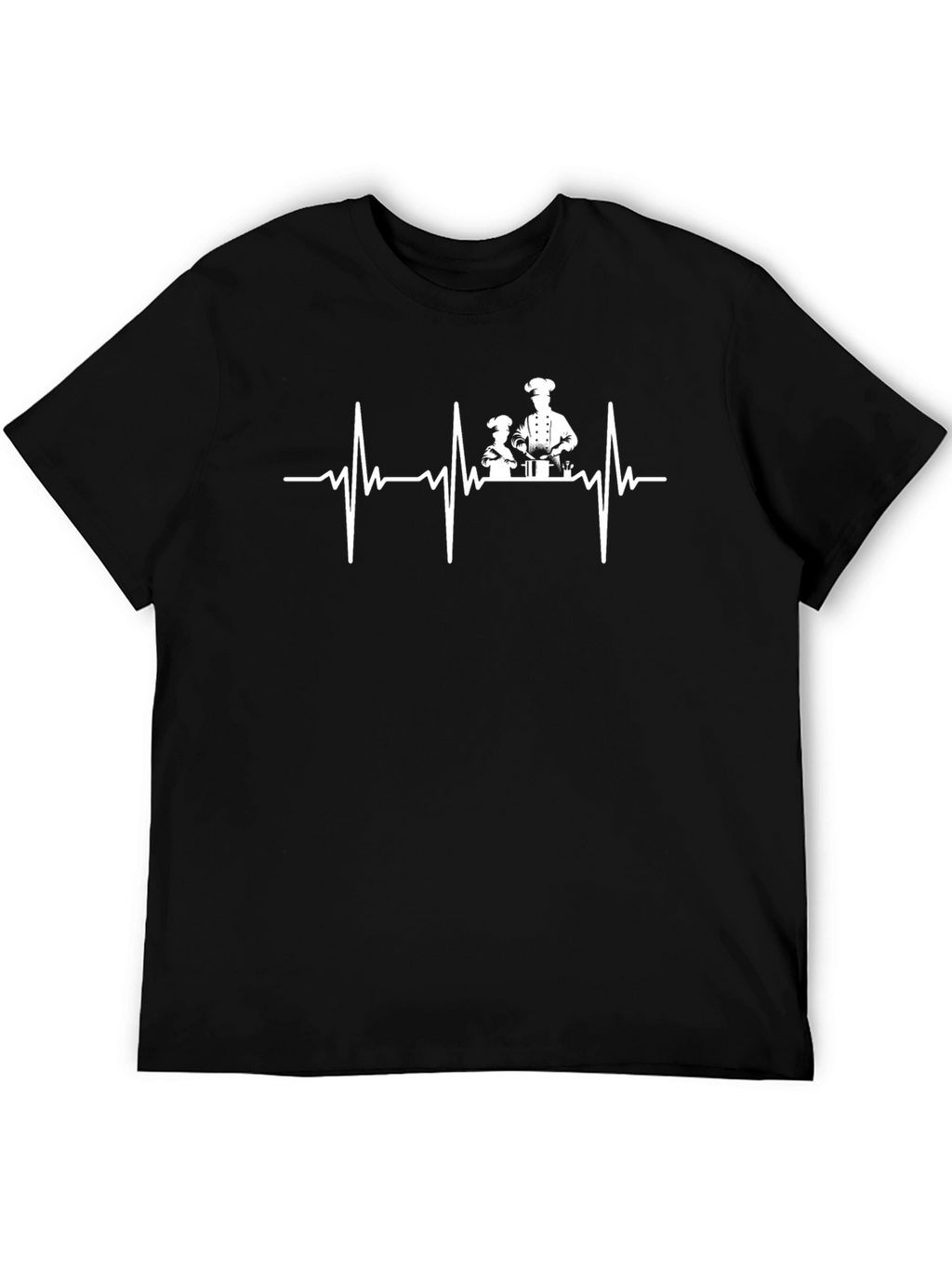 Chef Heartbeat T-Shirt - Culinary Passion Tee