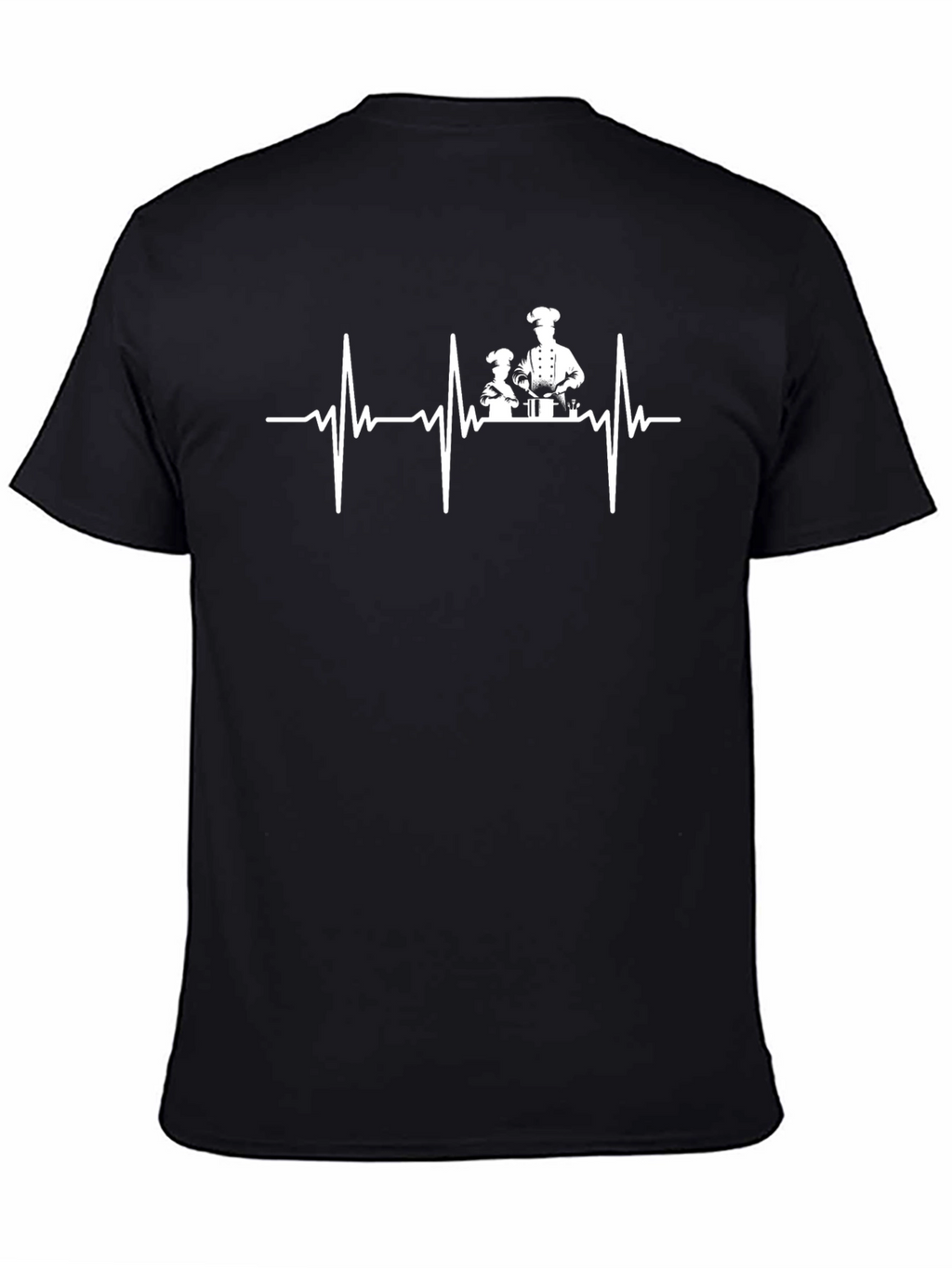 Chef Heartbeat T-Shirt - Culinary Passion Tee