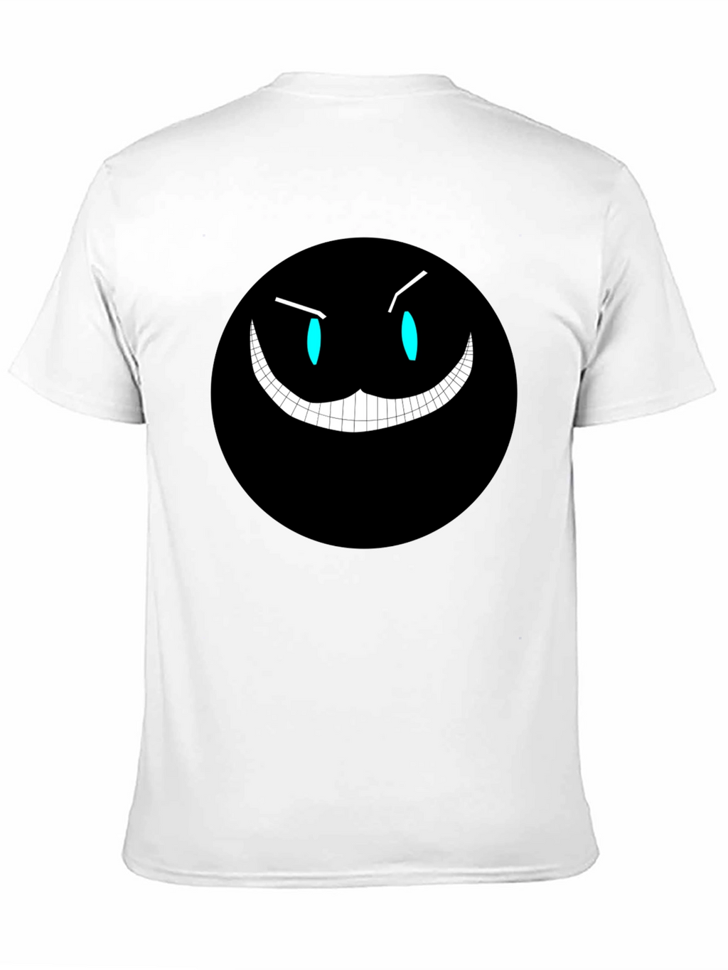 Creepy Grin Graphic Tee - Black T-Shirt
