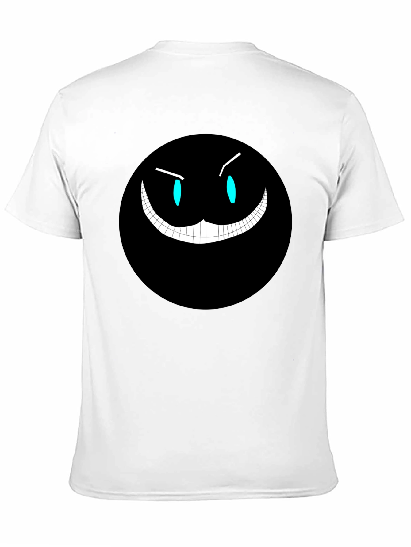 Creepy Grin Graphic Tee - Black T-Shirt