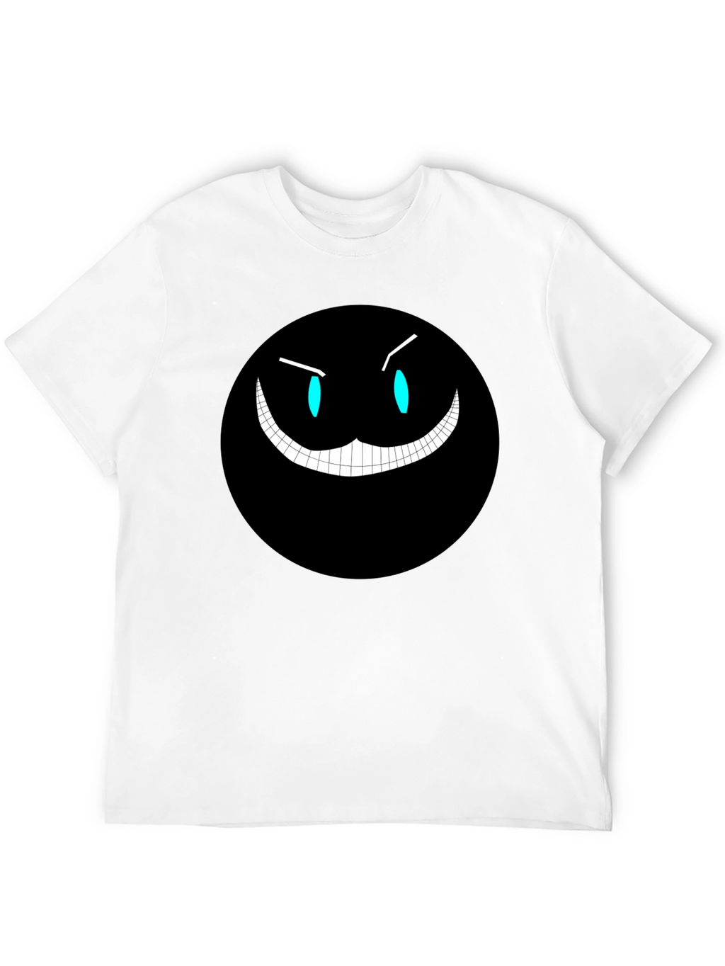 Creepy Grin Graphic Tee - Black T-Shirt