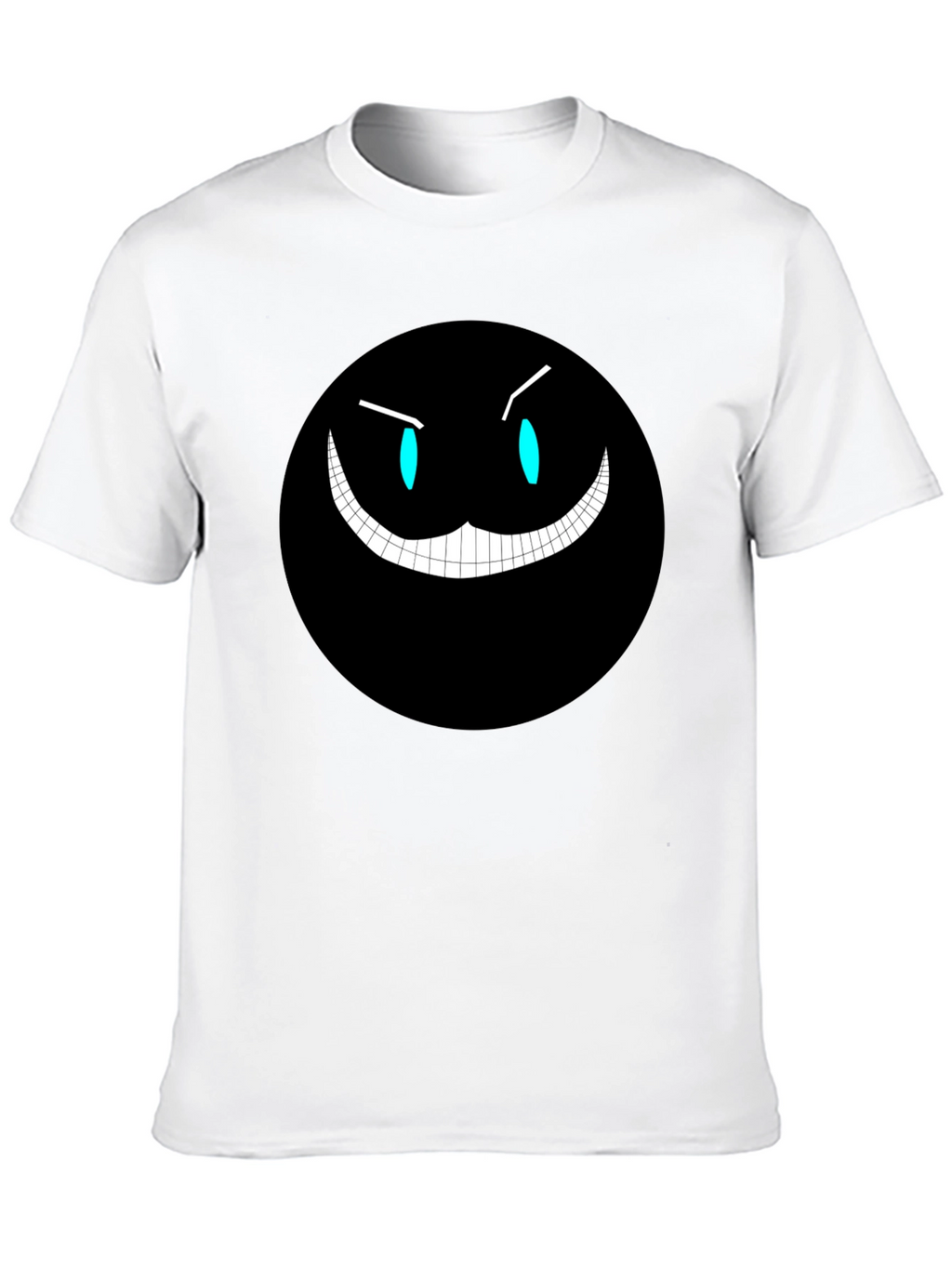 Creepy Grin Graphic Tee - Black T-Shirt
