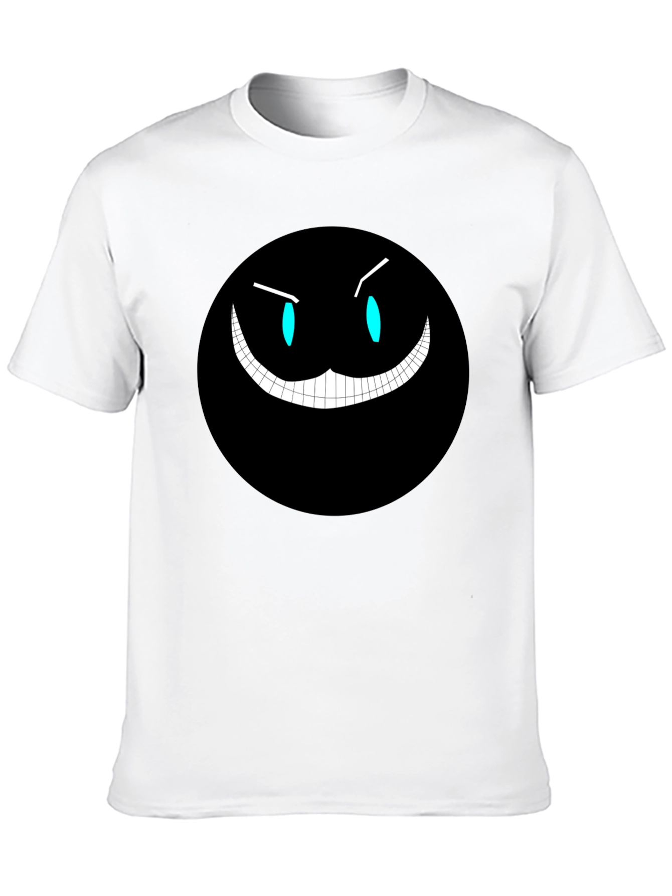 Creepy Grin Graphic Tee - Black T-Shirt