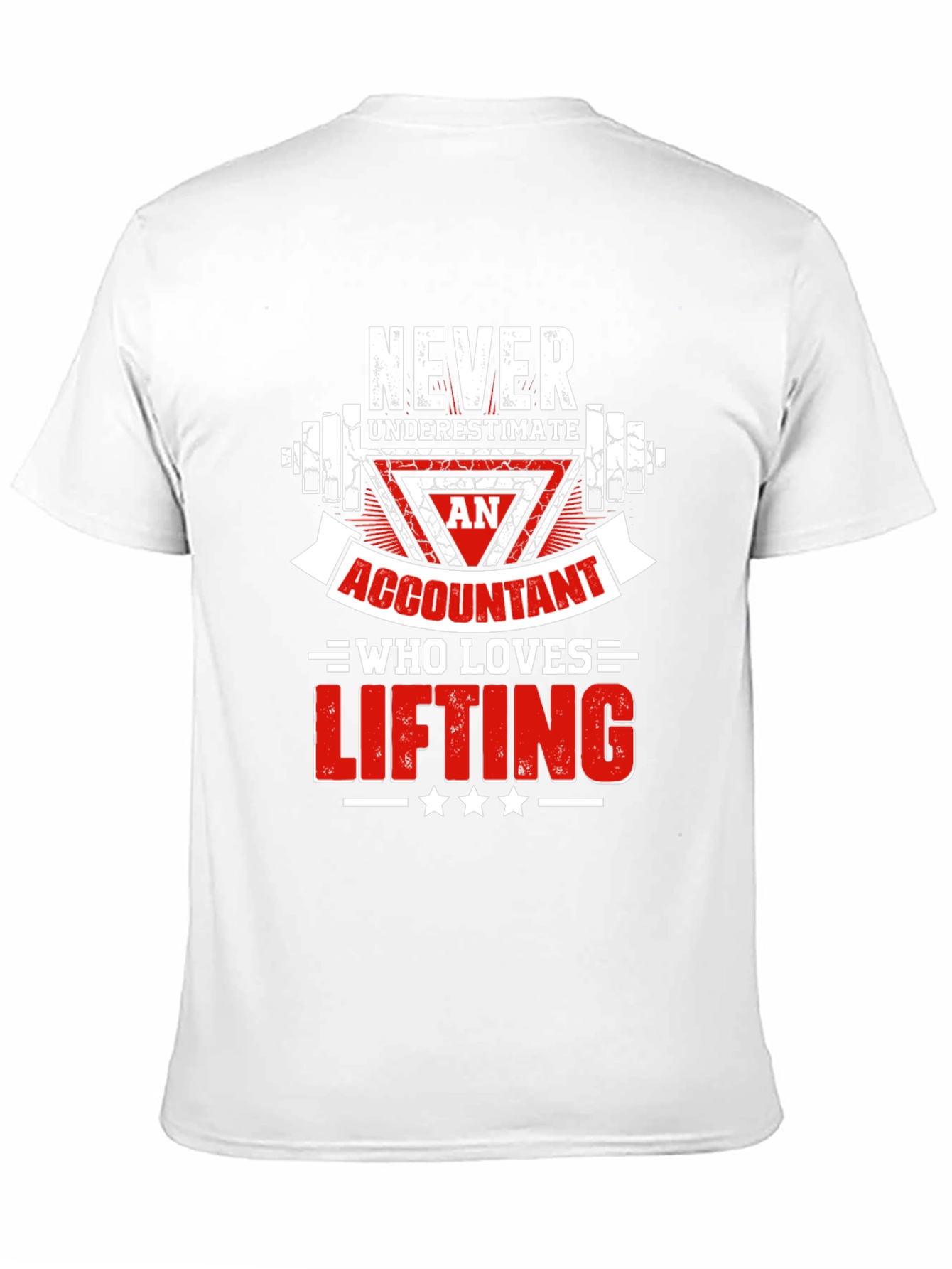 Accountant Lifting Graphic Tee