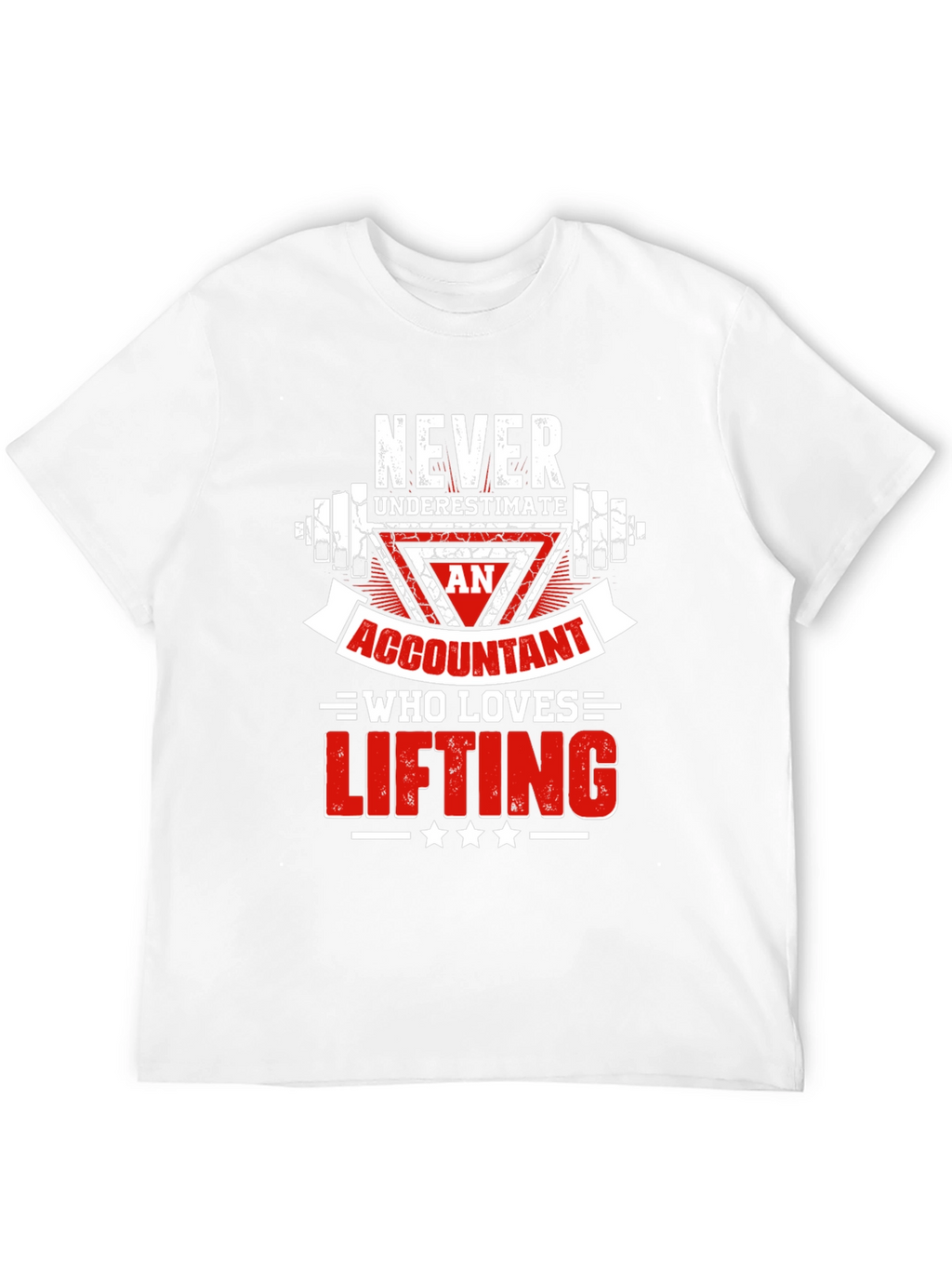 Accountant Lifting Graphic Tee