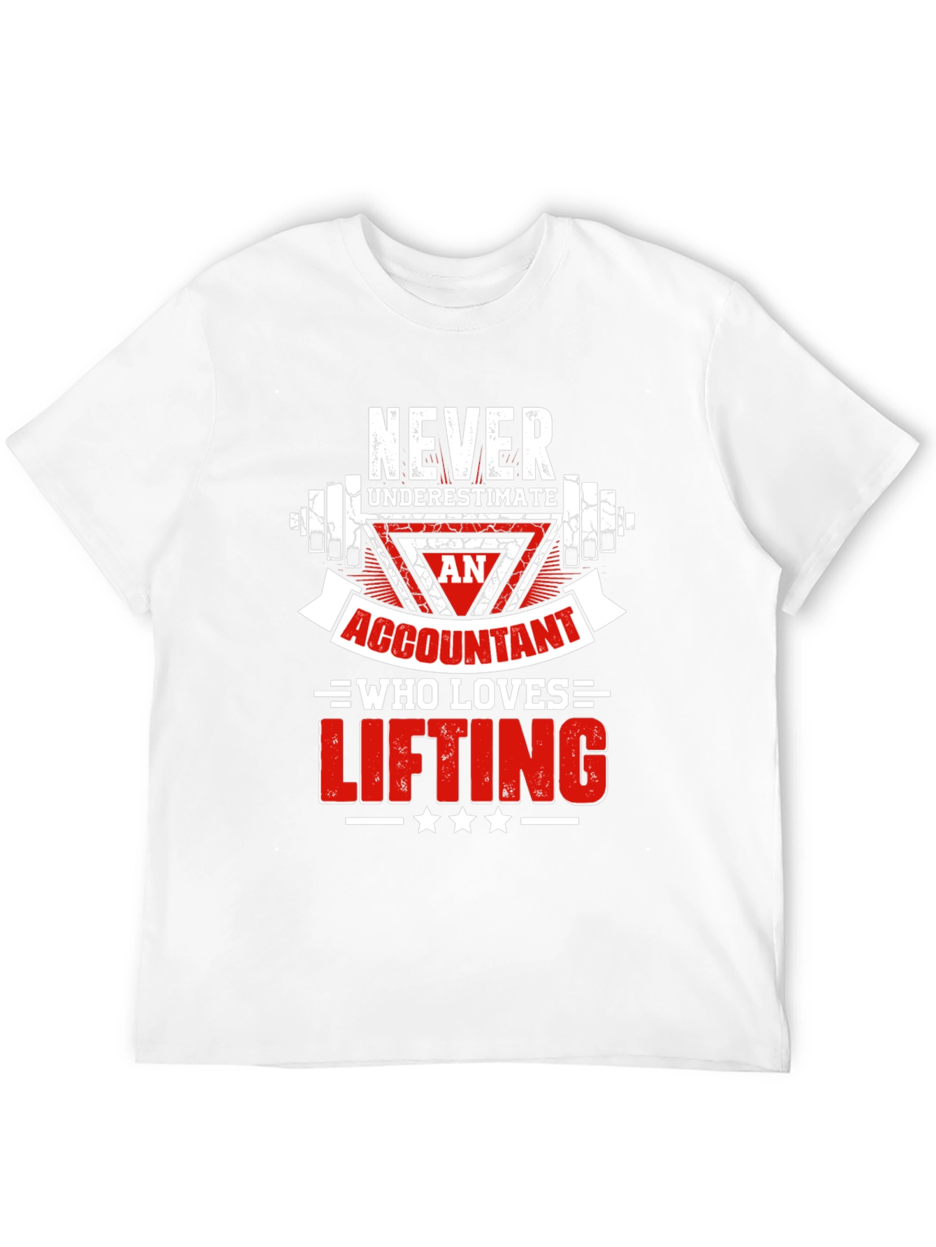 Accountant Lifting Graphic Tee