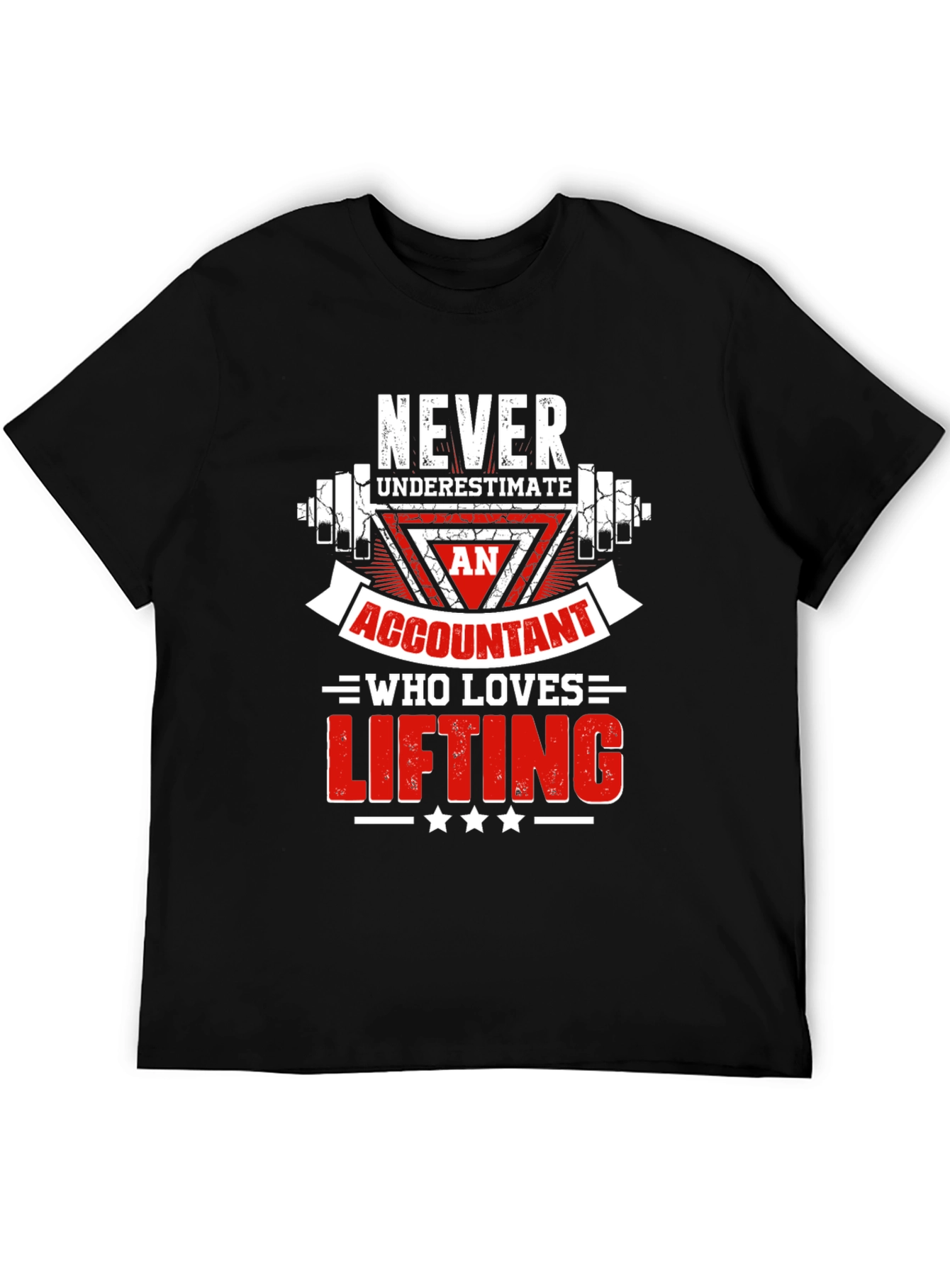 Accountant Lifting Graphic Tee