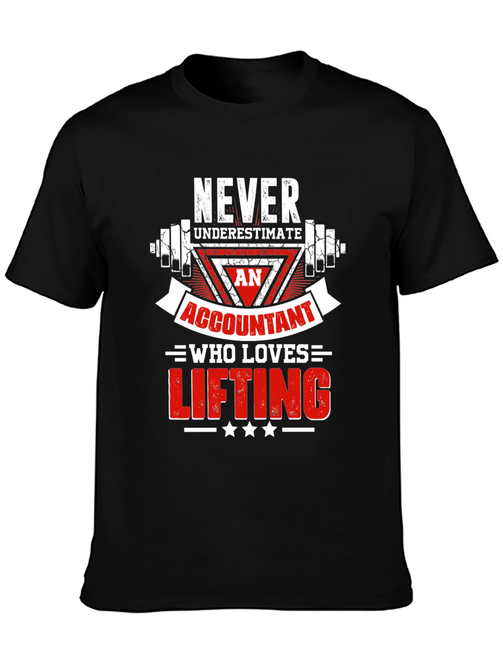 Accountant Lifting Graphic Tee