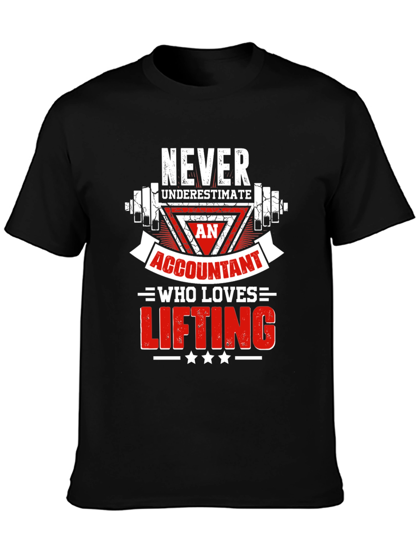 Accountant Lifting Graphic Tee