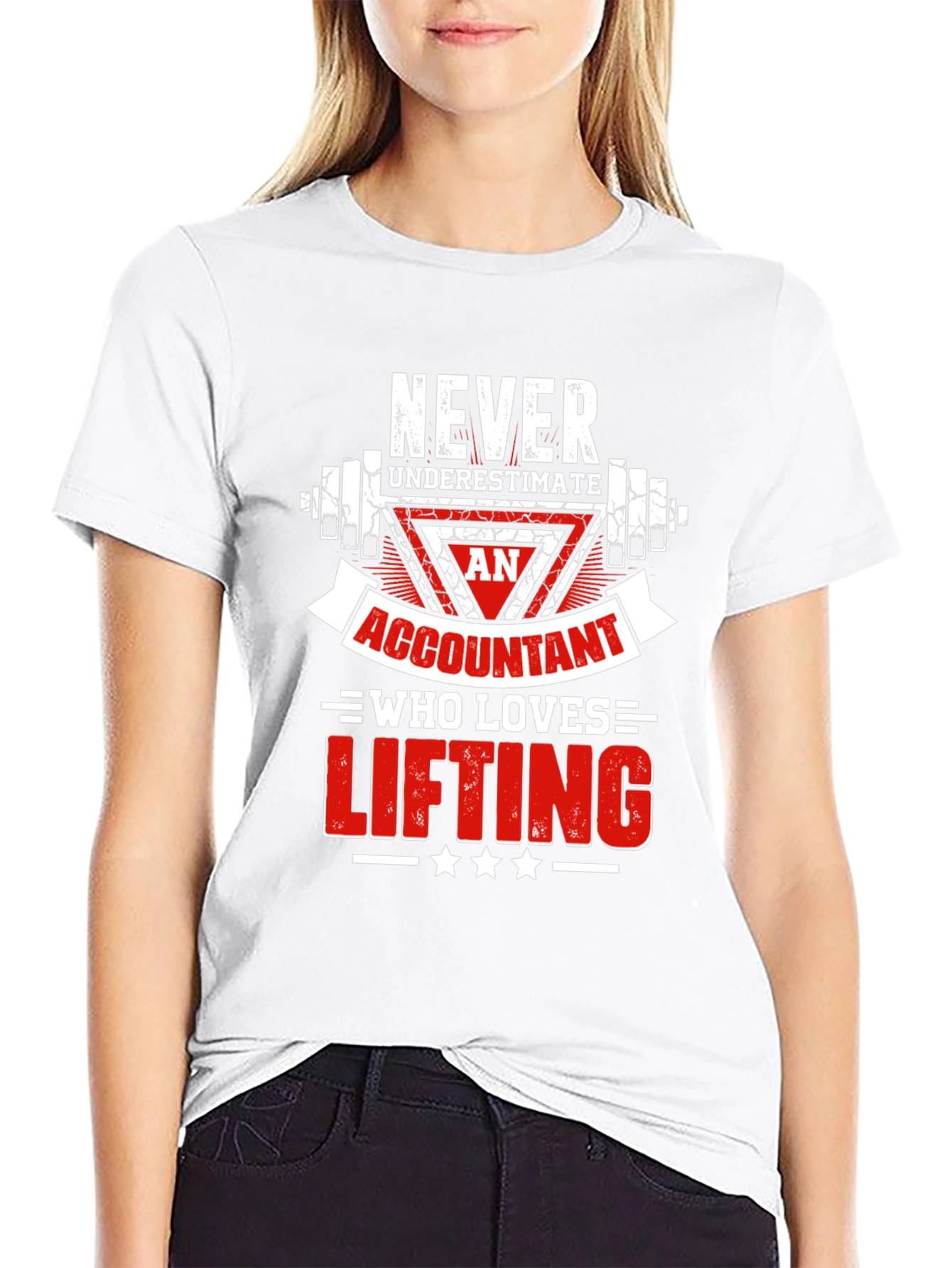 Accountant Lifting Graphic Tee