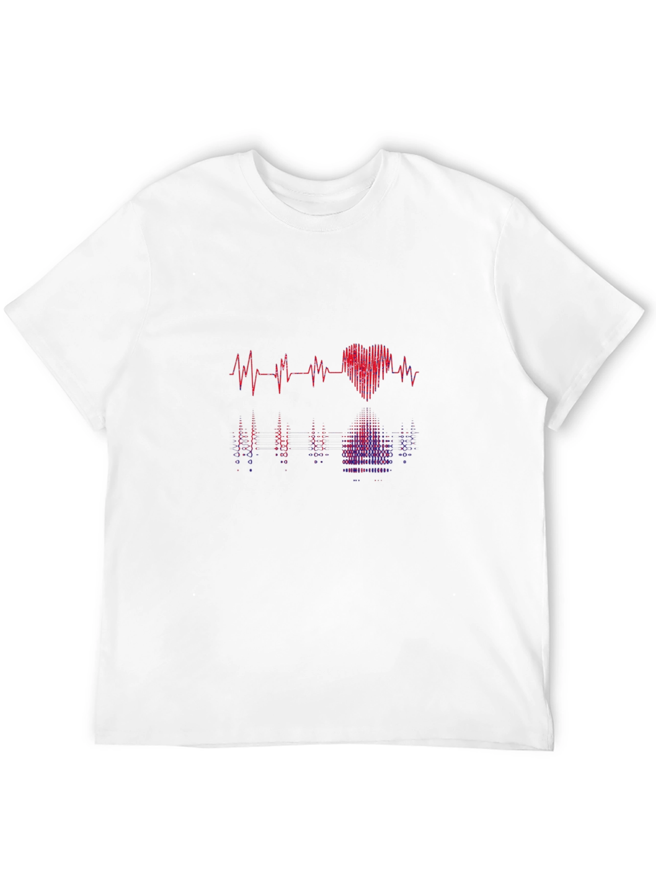 Heartbeat Pulse Heart Graphic T-Shirt
