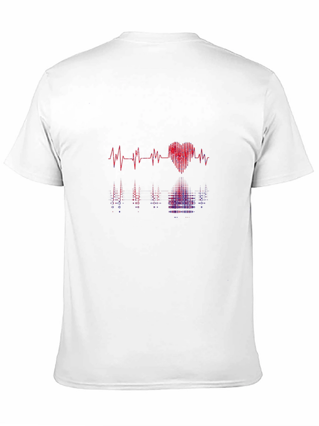 Heartbeat Pulse Heart Graphic T-Shirt