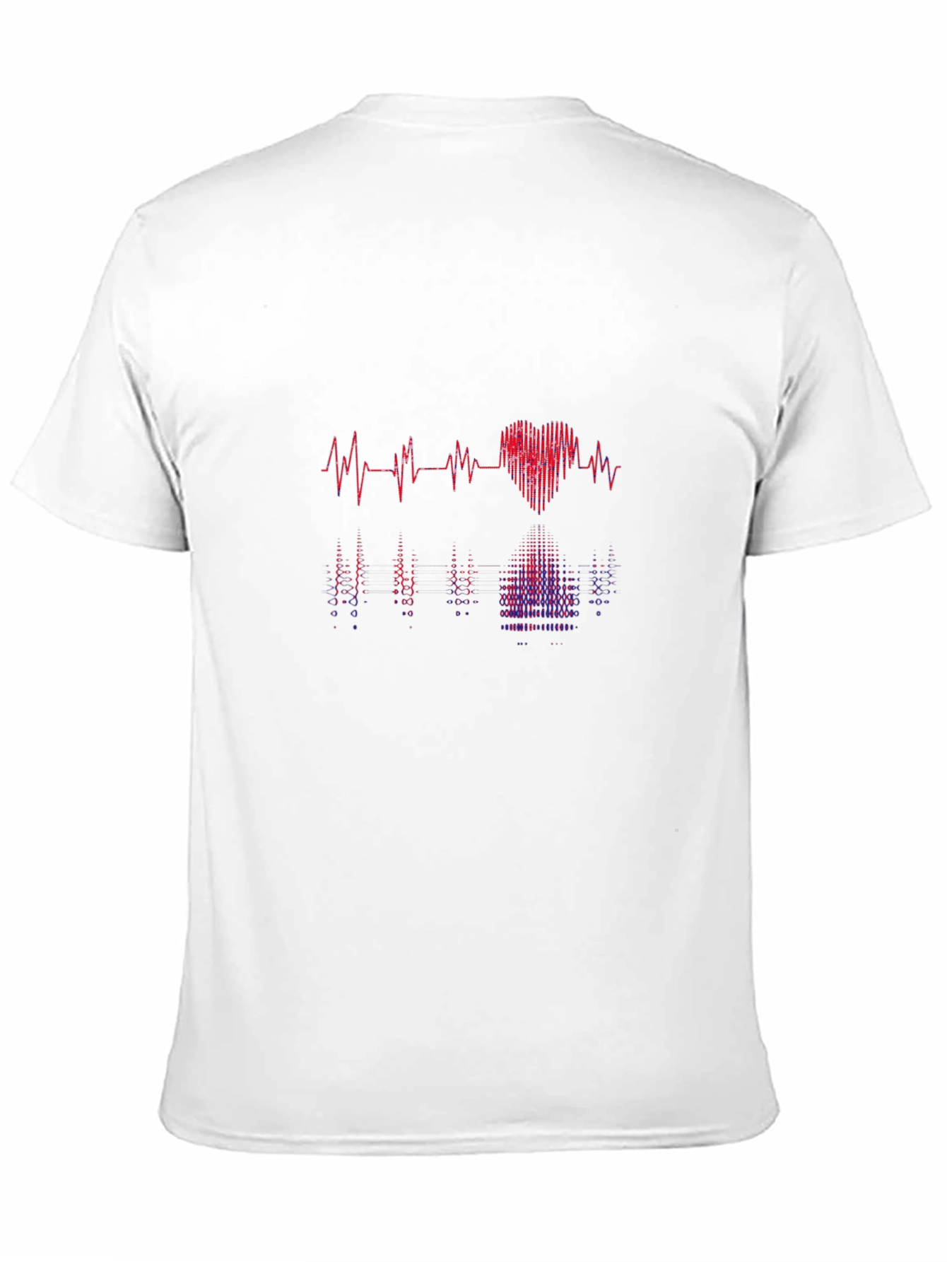 Heartbeat Pulse Heart Graphic T-Shirt