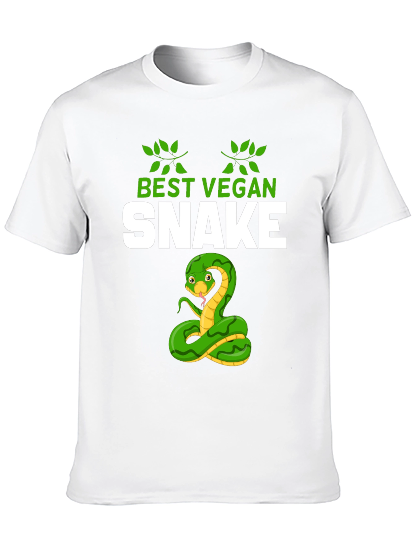 Best Vegan Snake Graphic T-Shirt