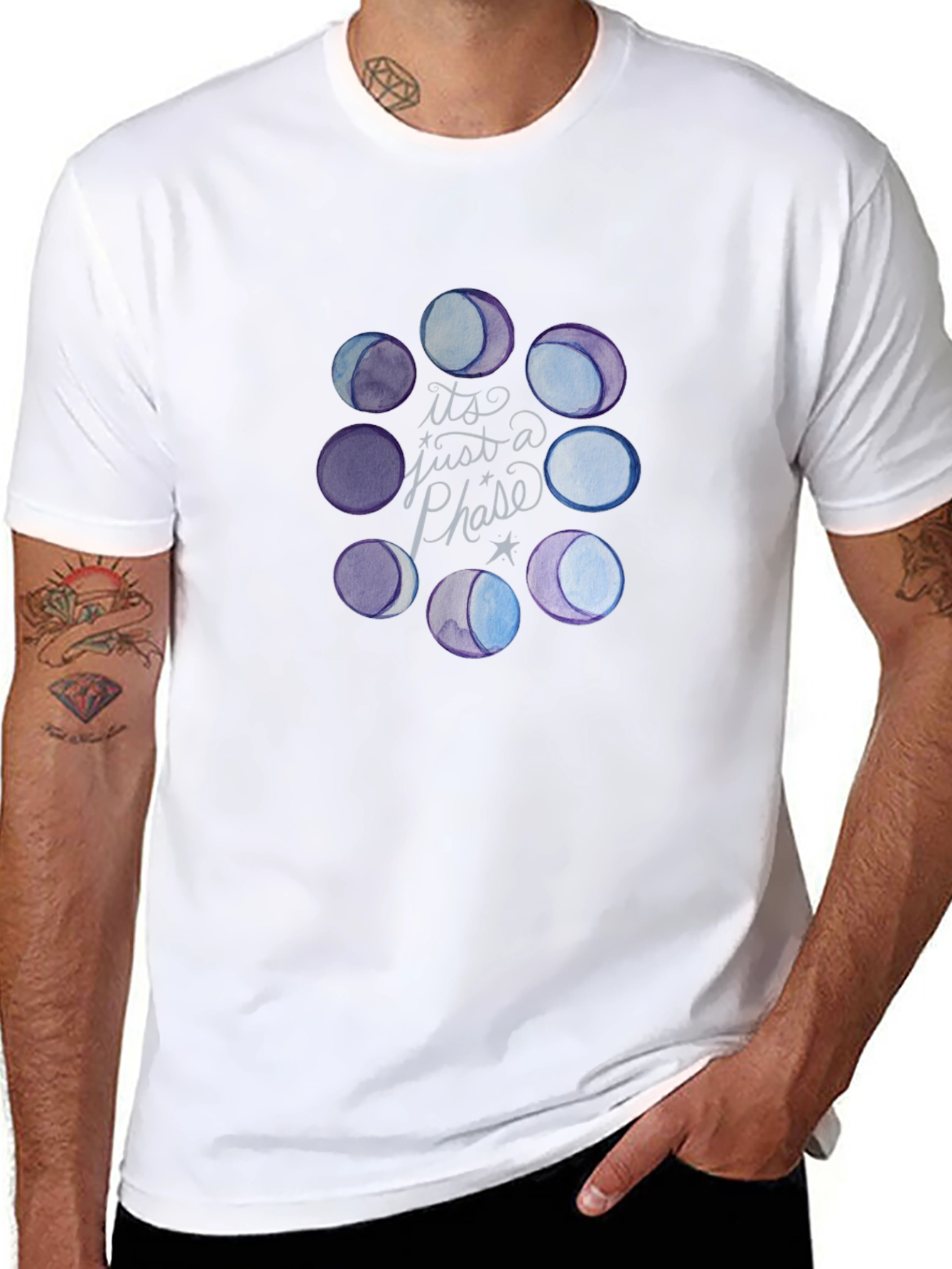Moon Phase T-Shirt - Its Just a Phase Tee