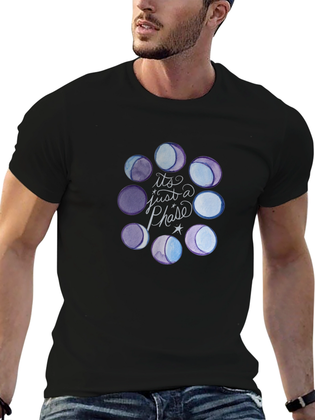 Moon Phase T-Shirt - Its Just a Phase Tee
