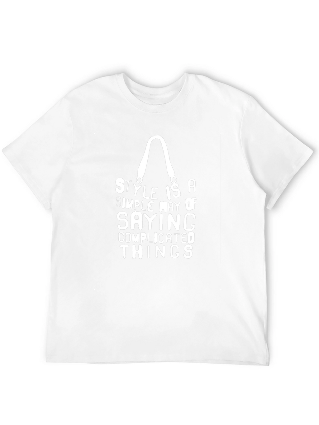 Style Quote Black T-Shirt
