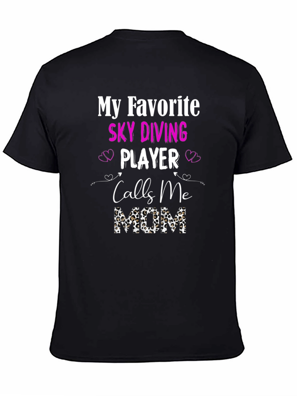 Sky Diving Player Mom T-Shirt