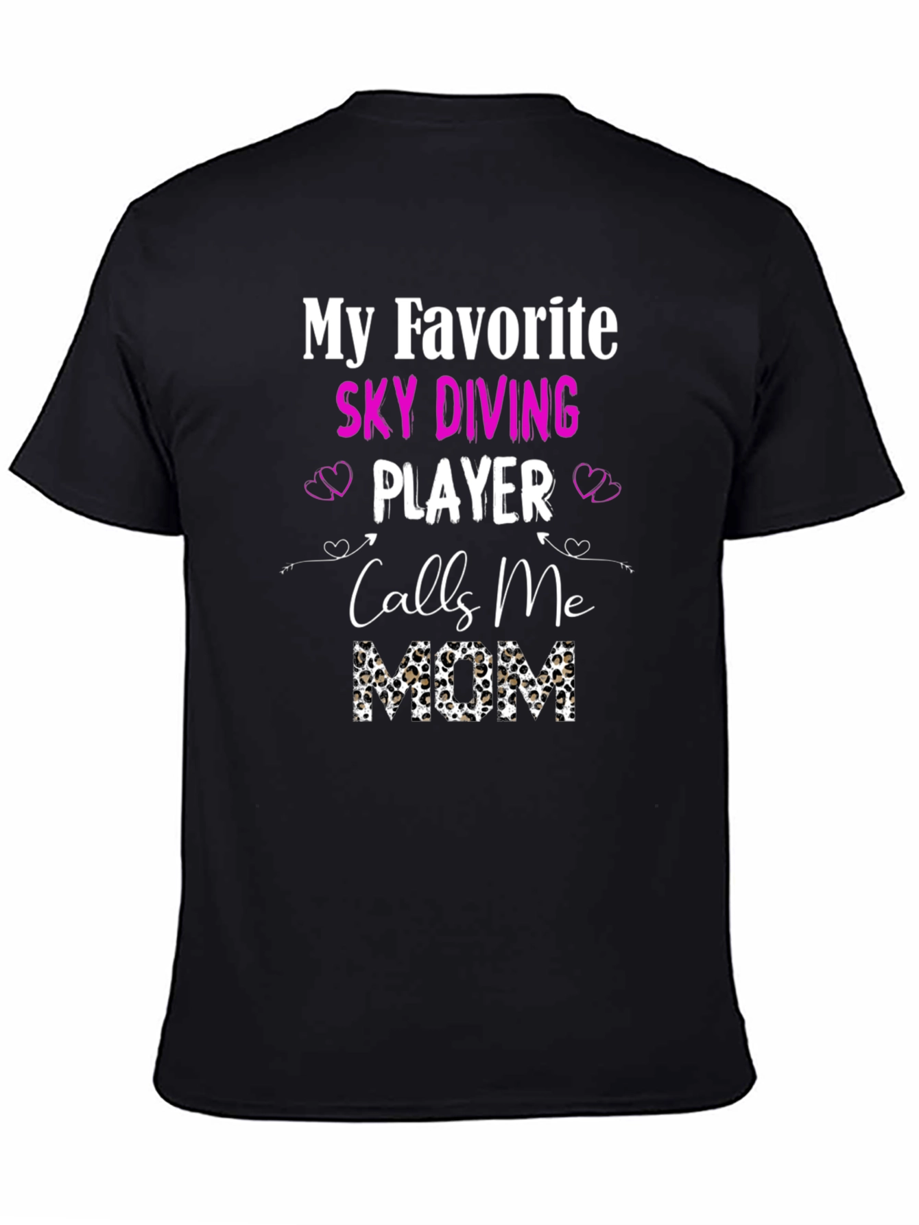 Sky Diving Player Mom T-Shirt