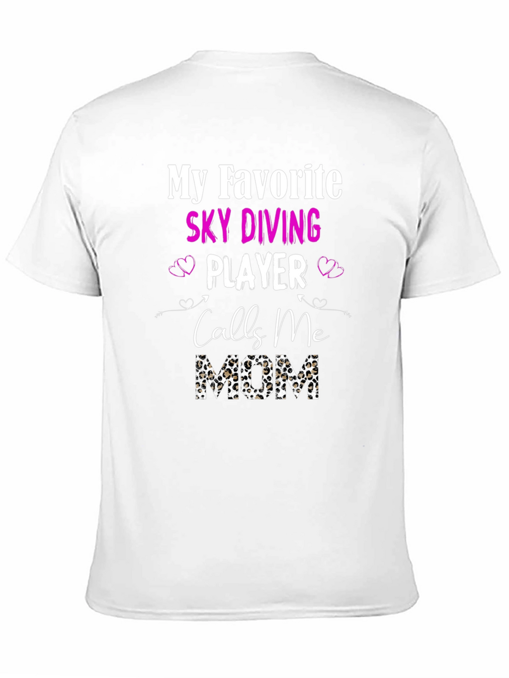 Sky Diving Player Mom T-Shirt