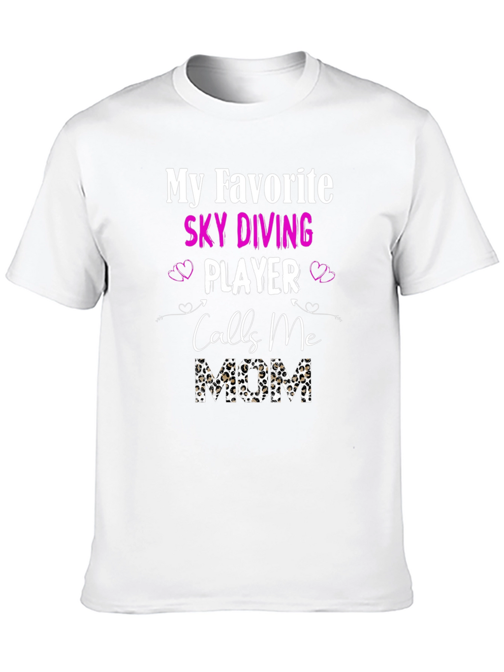 Sky Diving Player Mom T-Shirt