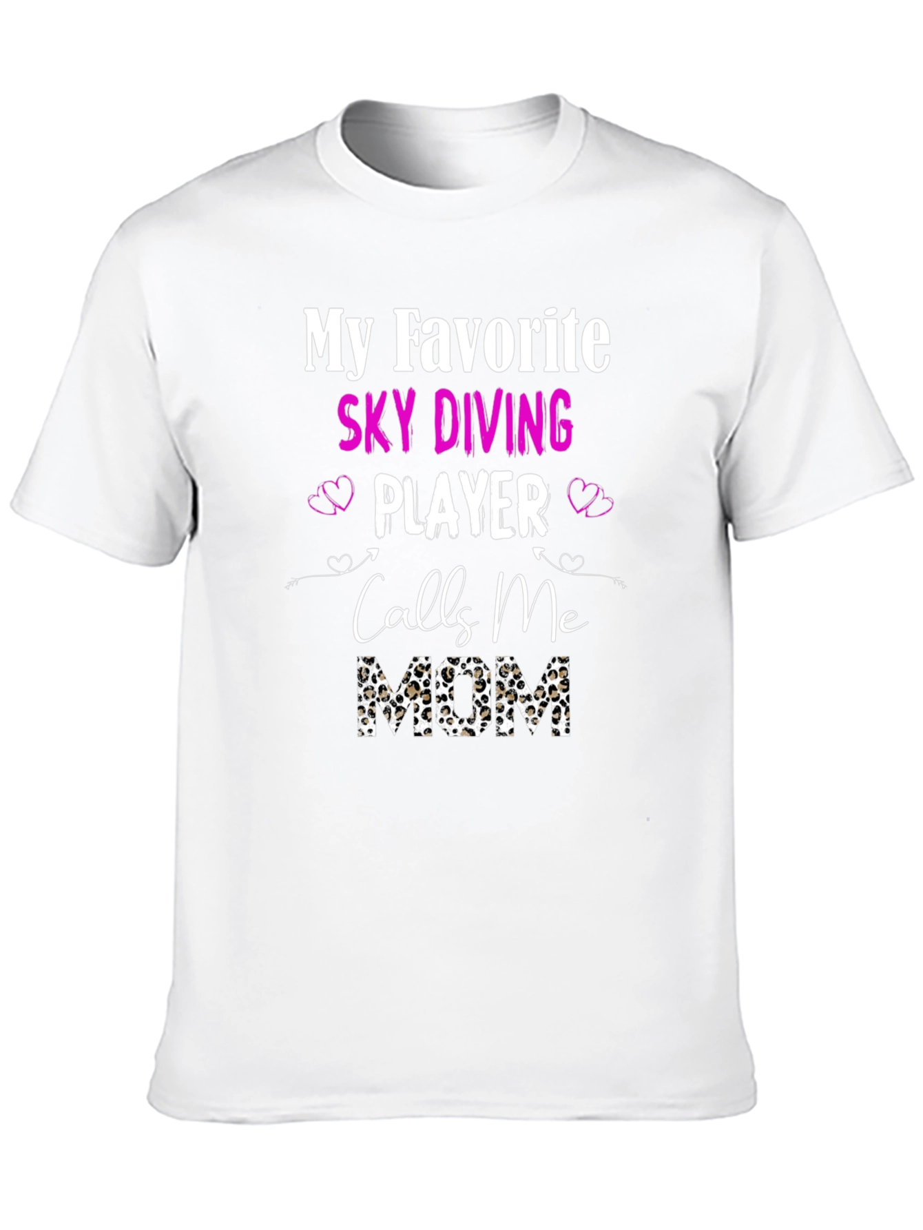 Sky Diving Player Mom T-Shirt