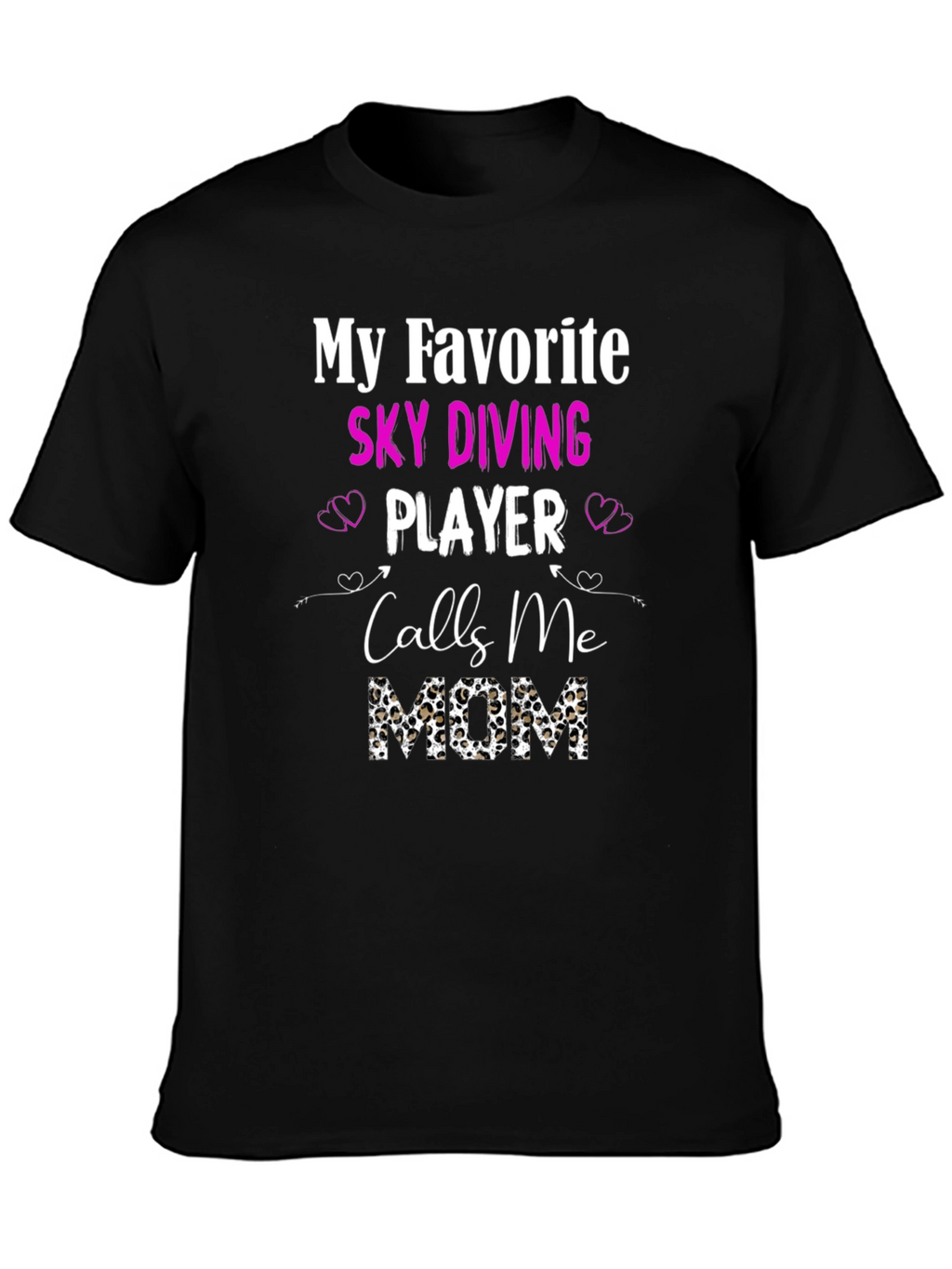 Sky Diving Player Mom T-Shirt