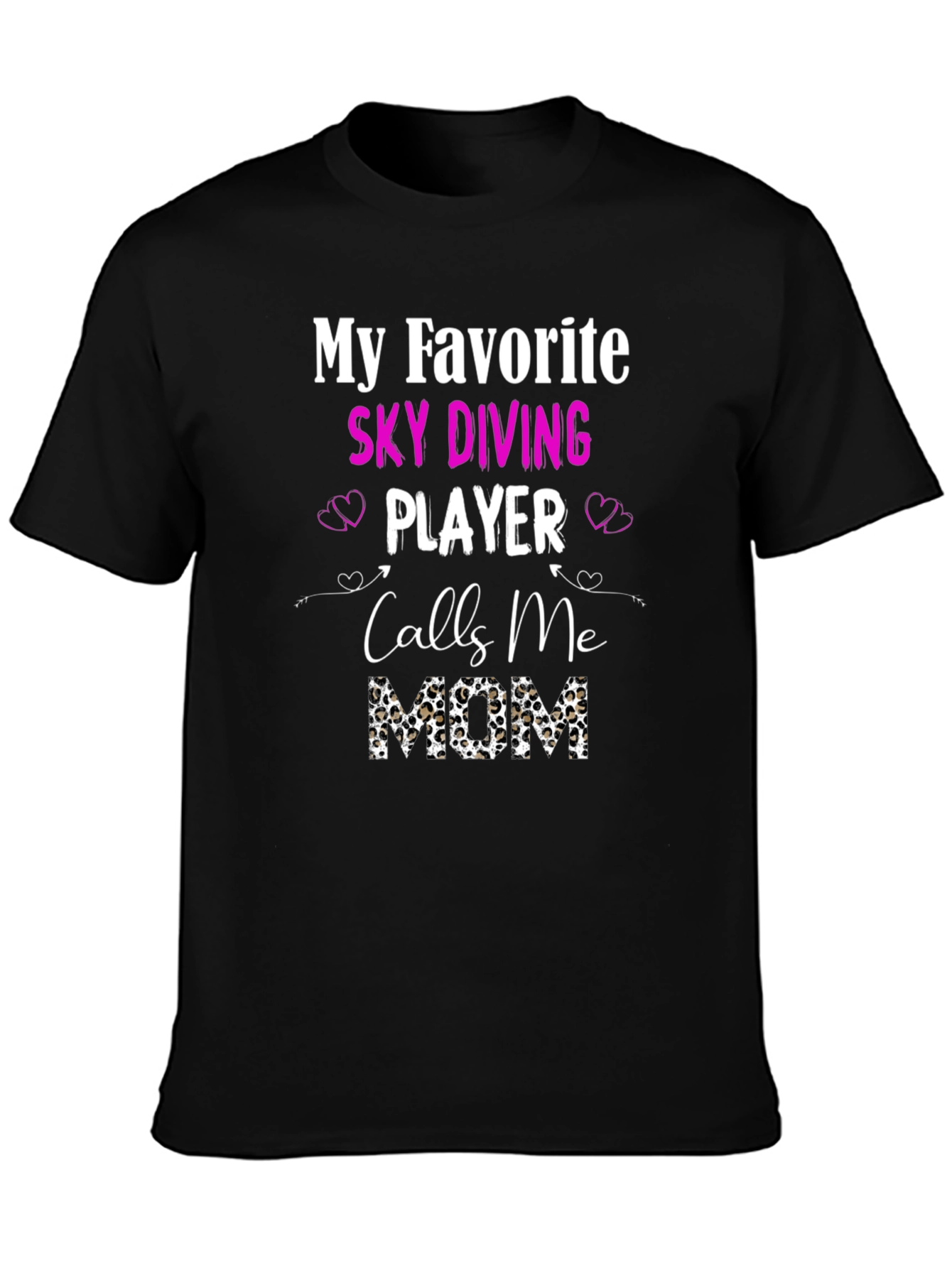 Sky Diving Player Mom T-Shirt