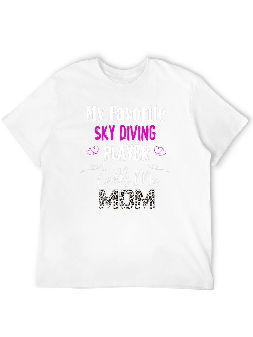 Sky Diving Player Mom T-Shirt