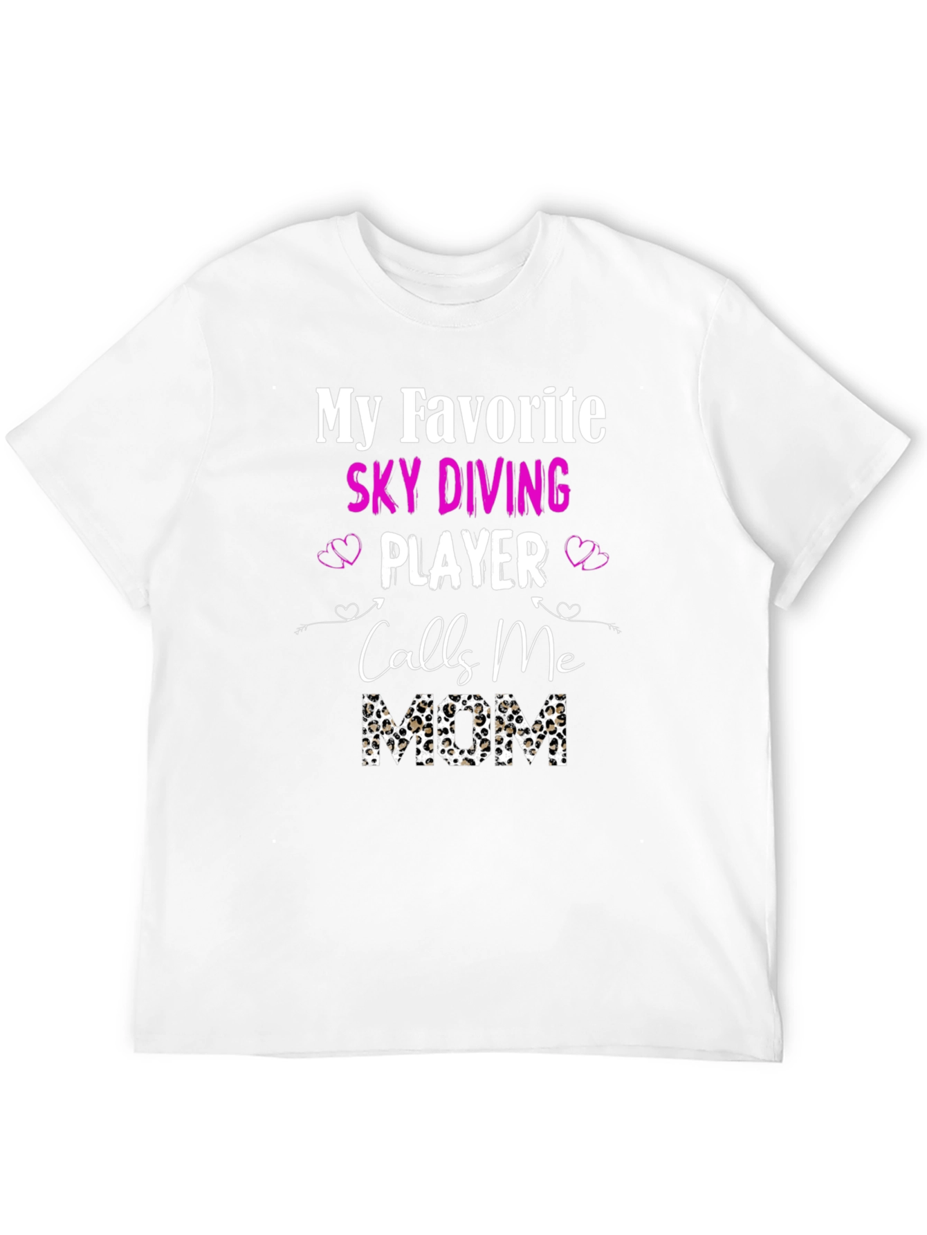 Sky Diving Player Mom T-Shirt