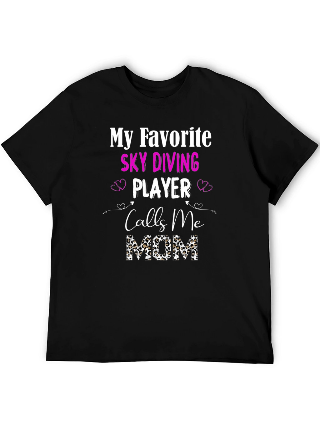 Sky Diving Player Mom T-Shirt