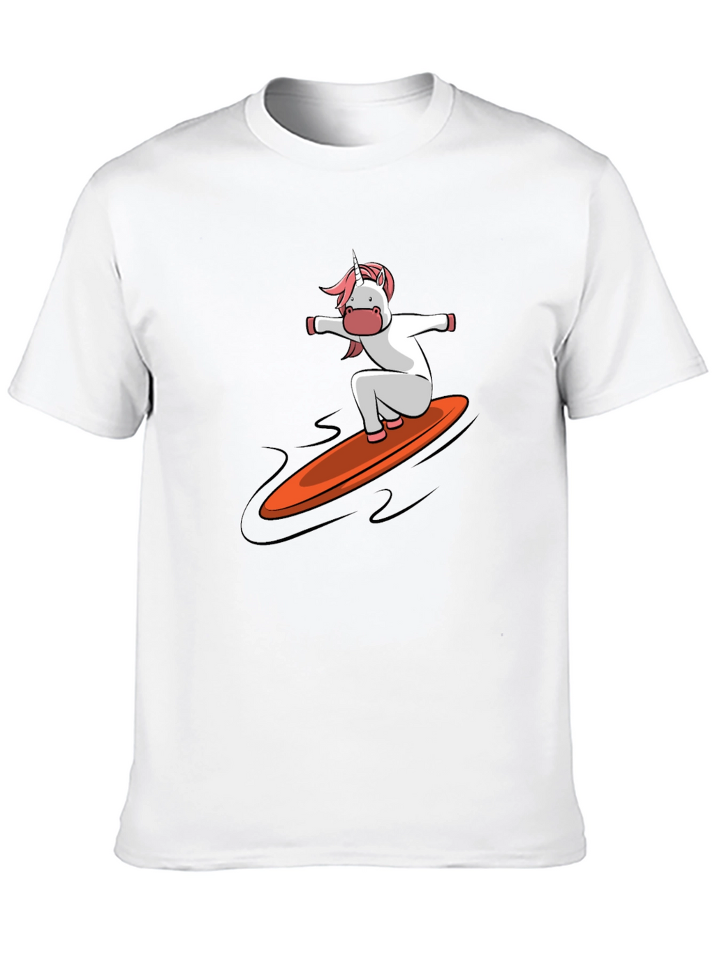 Surfing Unicorn Graphic Tee