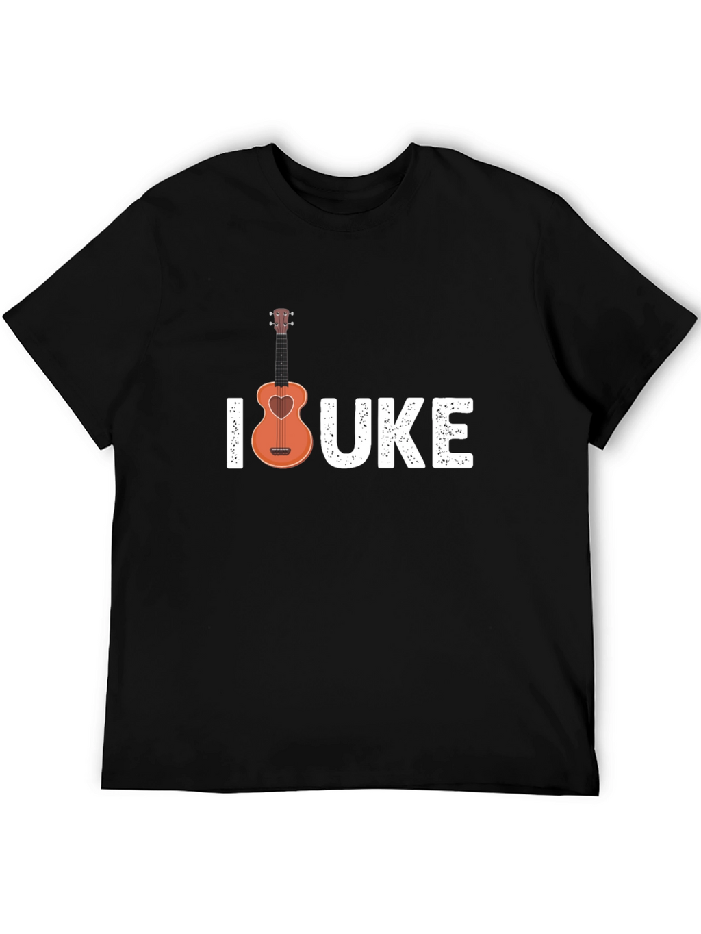I Heart UKE T-Shirt - Ukulele Lover Tee