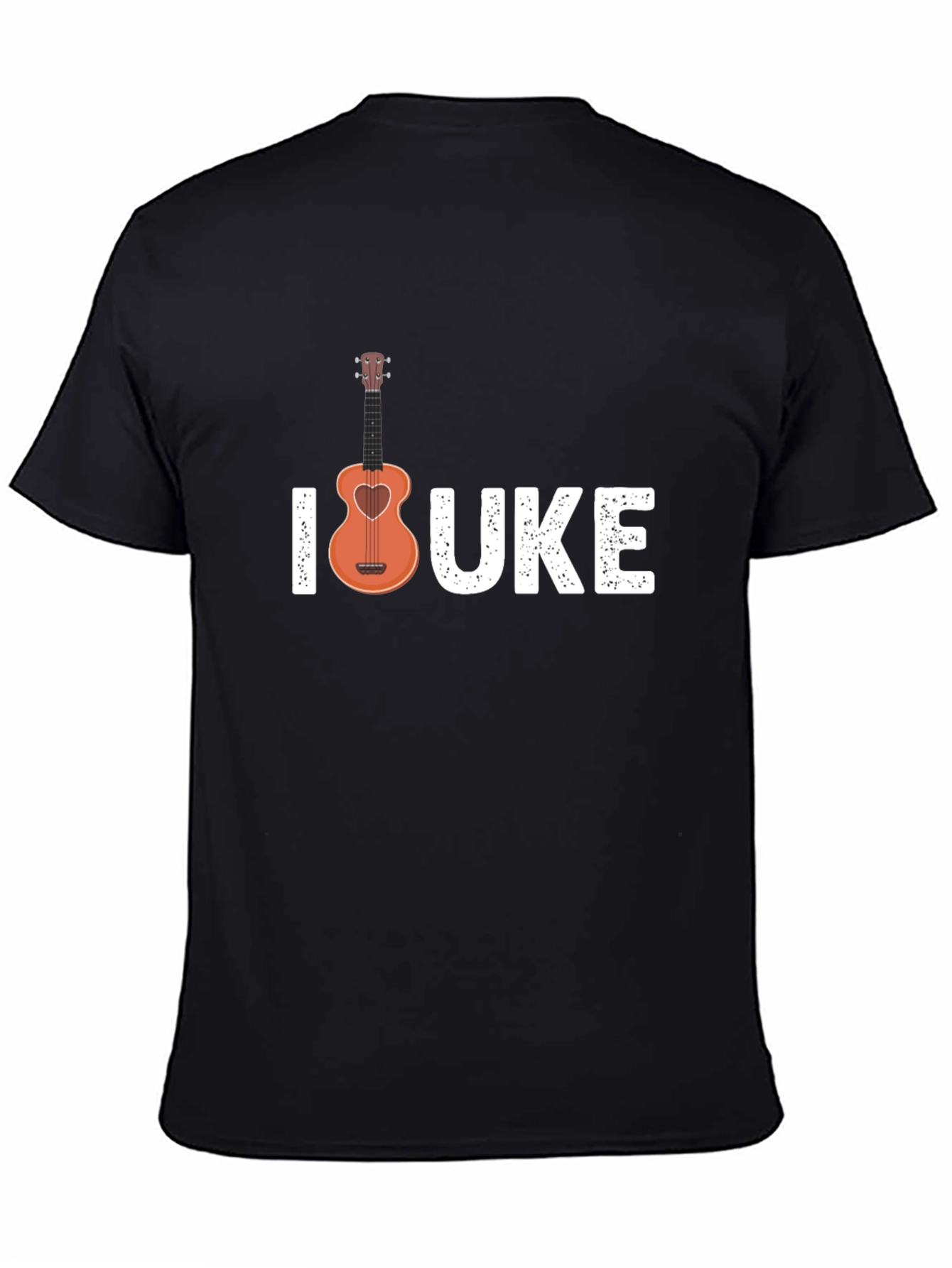 I Heart UKE T-Shirt - Ukulele Lover Tee