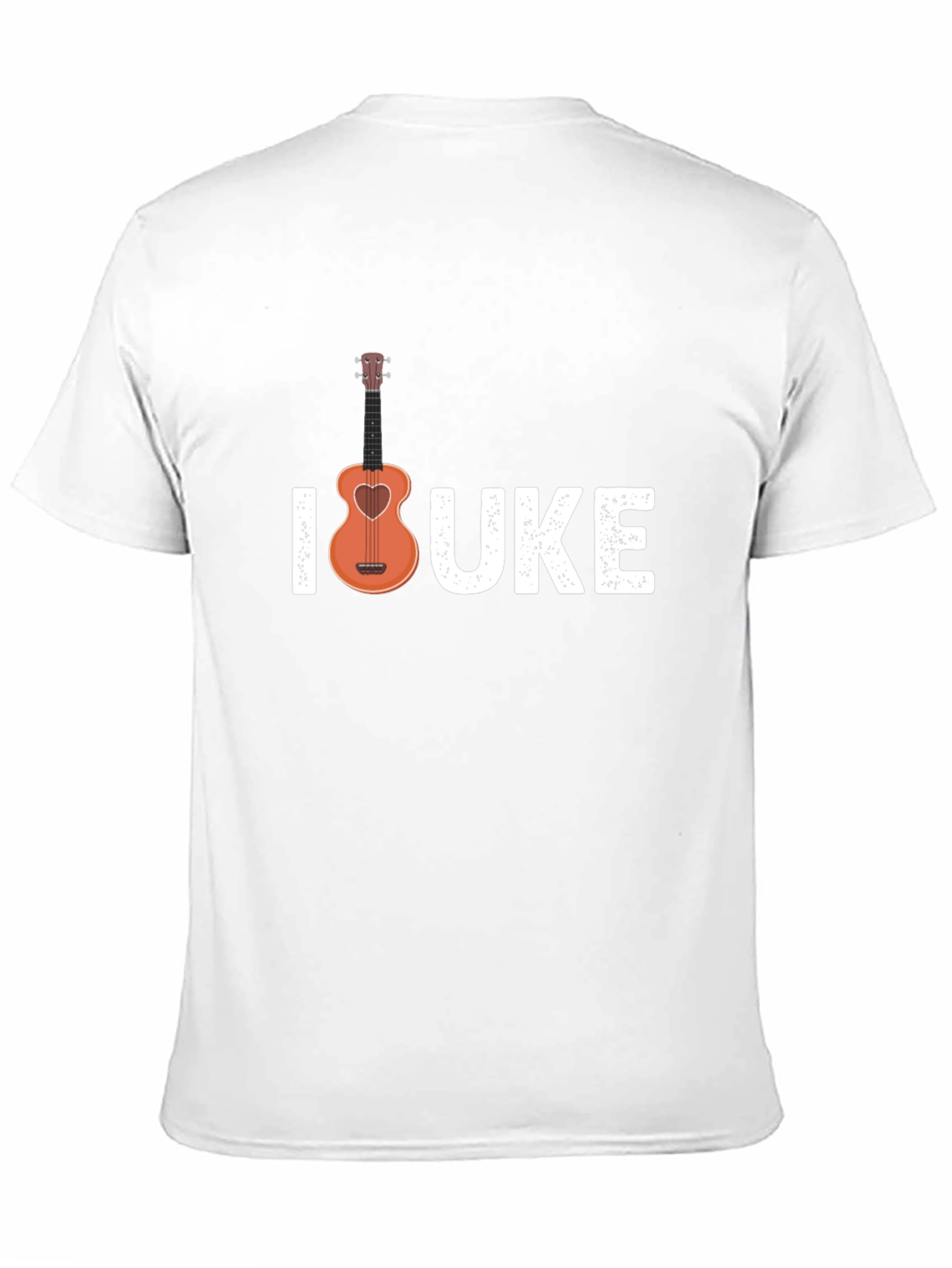 I Heart UKE T-Shirt - Ukulele Lover Tee