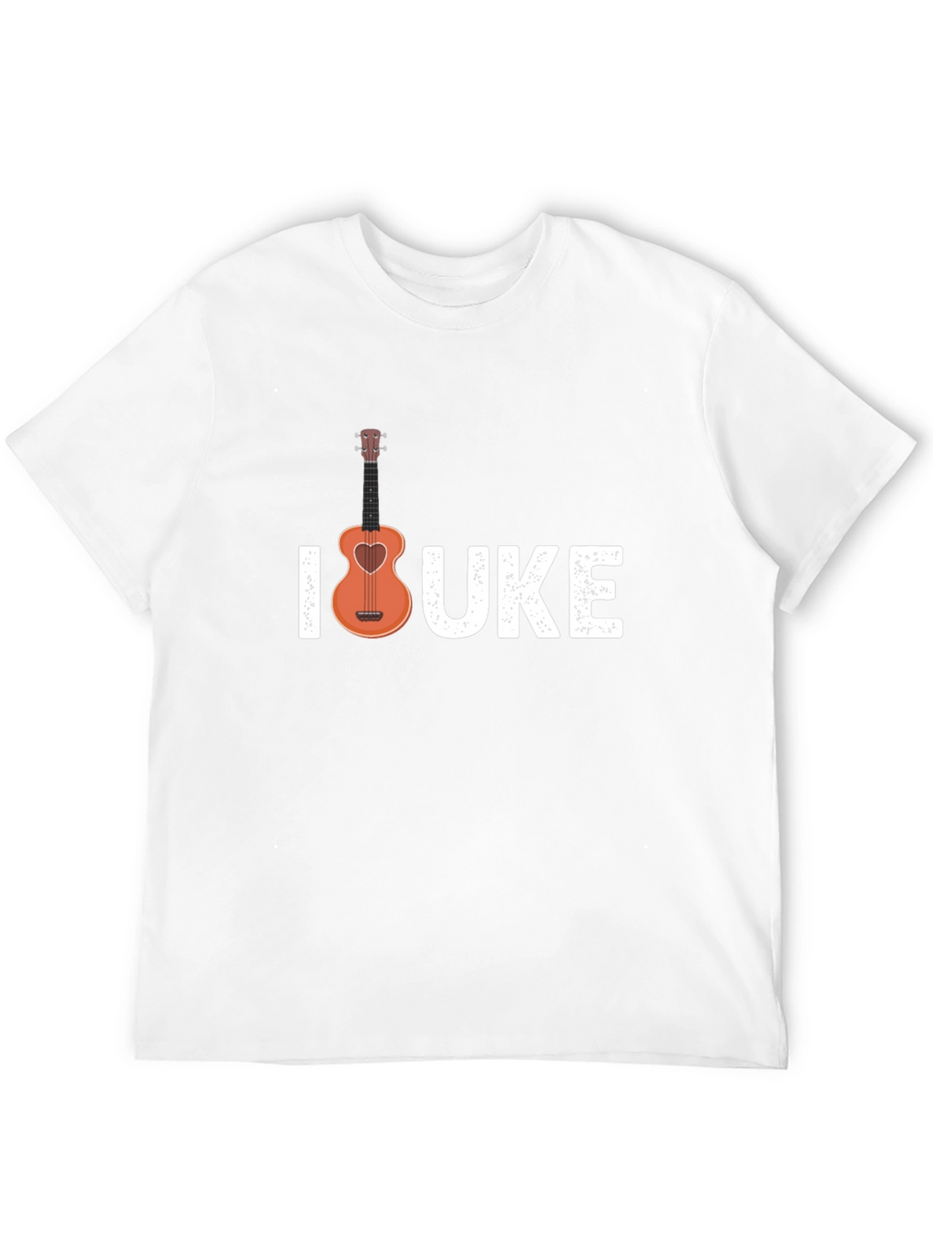 I Heart UKE T-Shirt - Ukulele Lover Tee