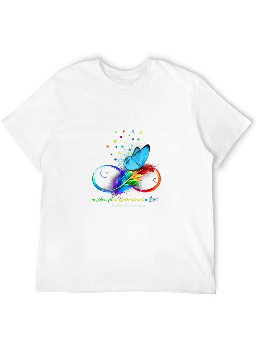 Autism Awareness T-Shirt: Accept Understand Love