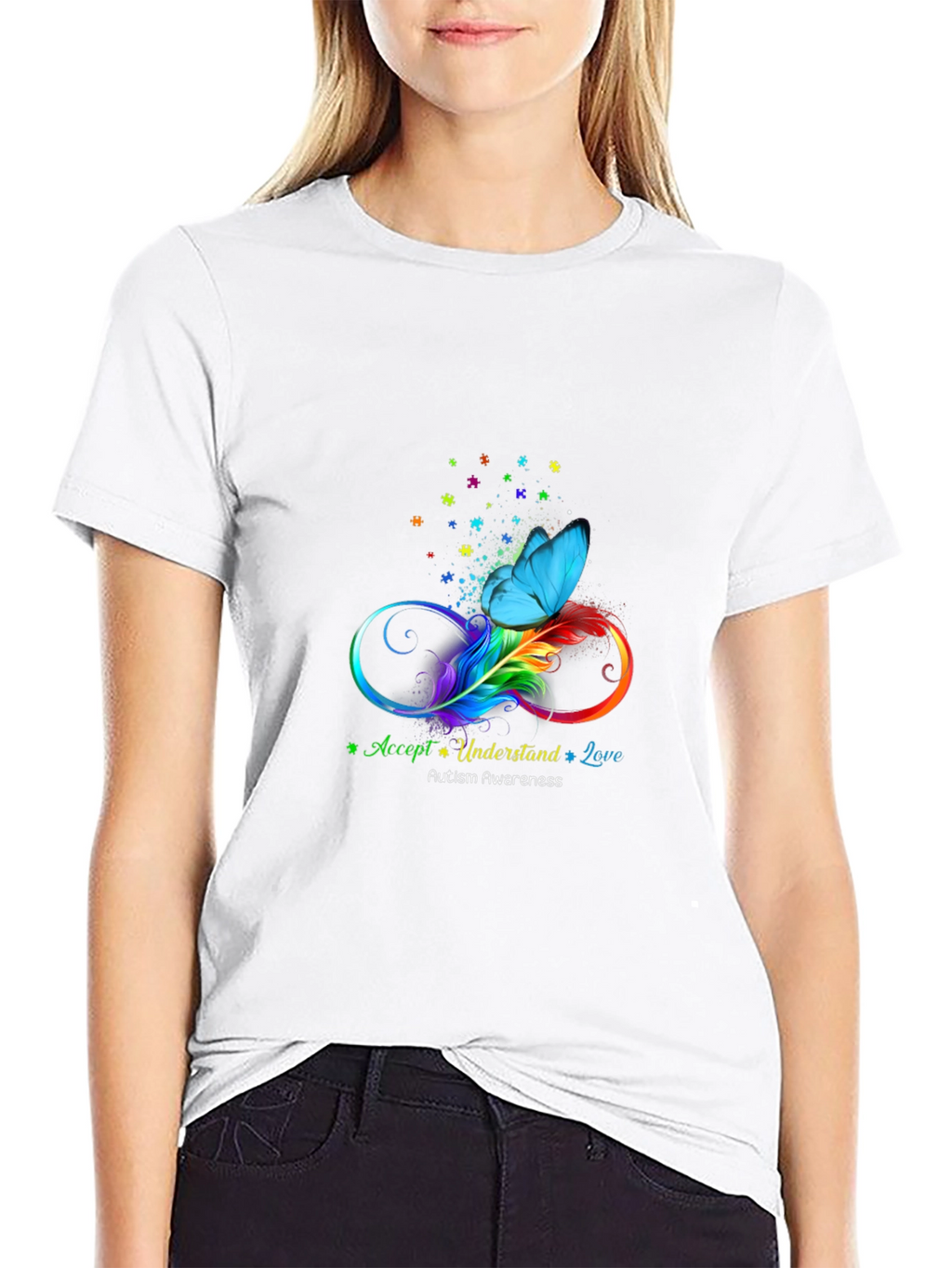 Autism Awareness T-Shirt: Accept Understand Love