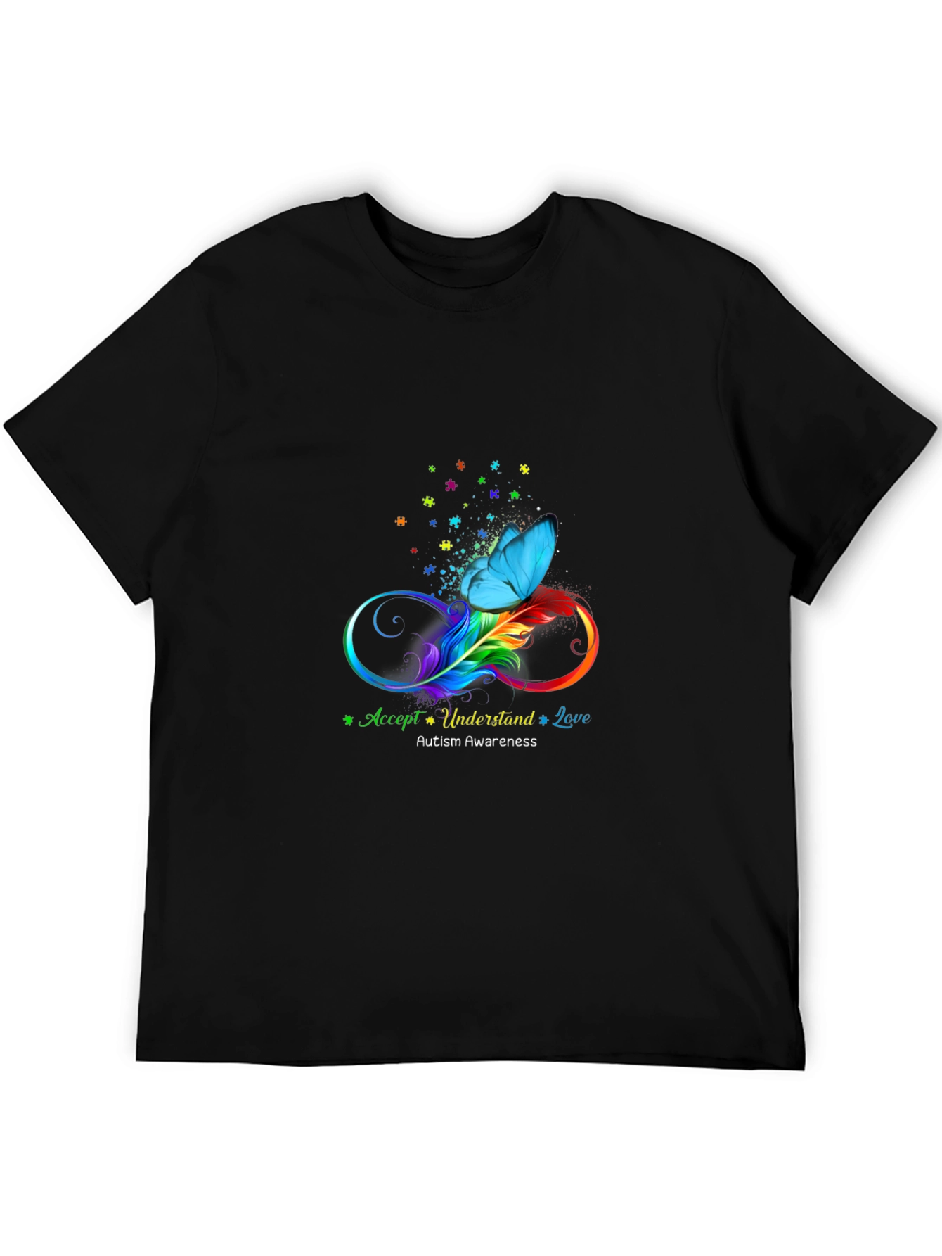 Autism Awareness T-Shirt: Accept Understand Love