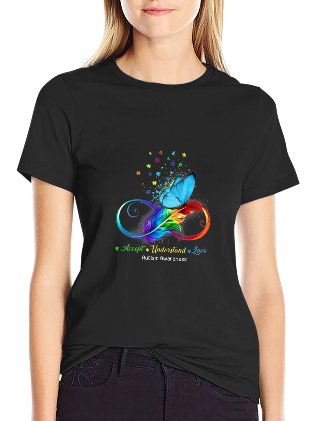 Autism Awareness T-Shirt: Accept Understand Love