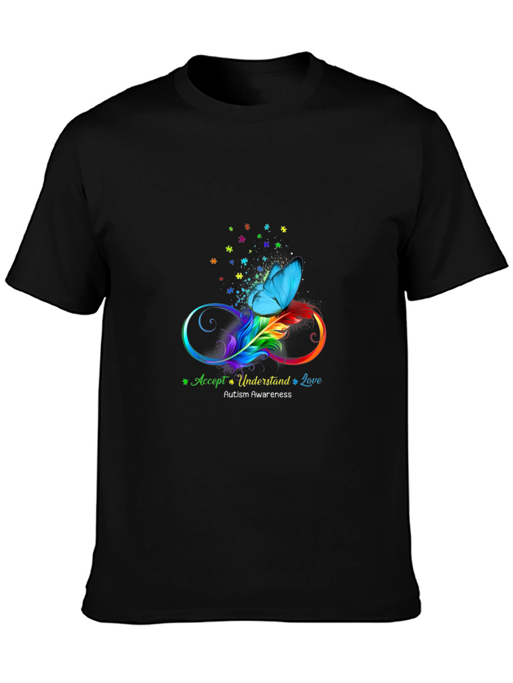 Autism Awareness T-Shirt: Accept Understand Love