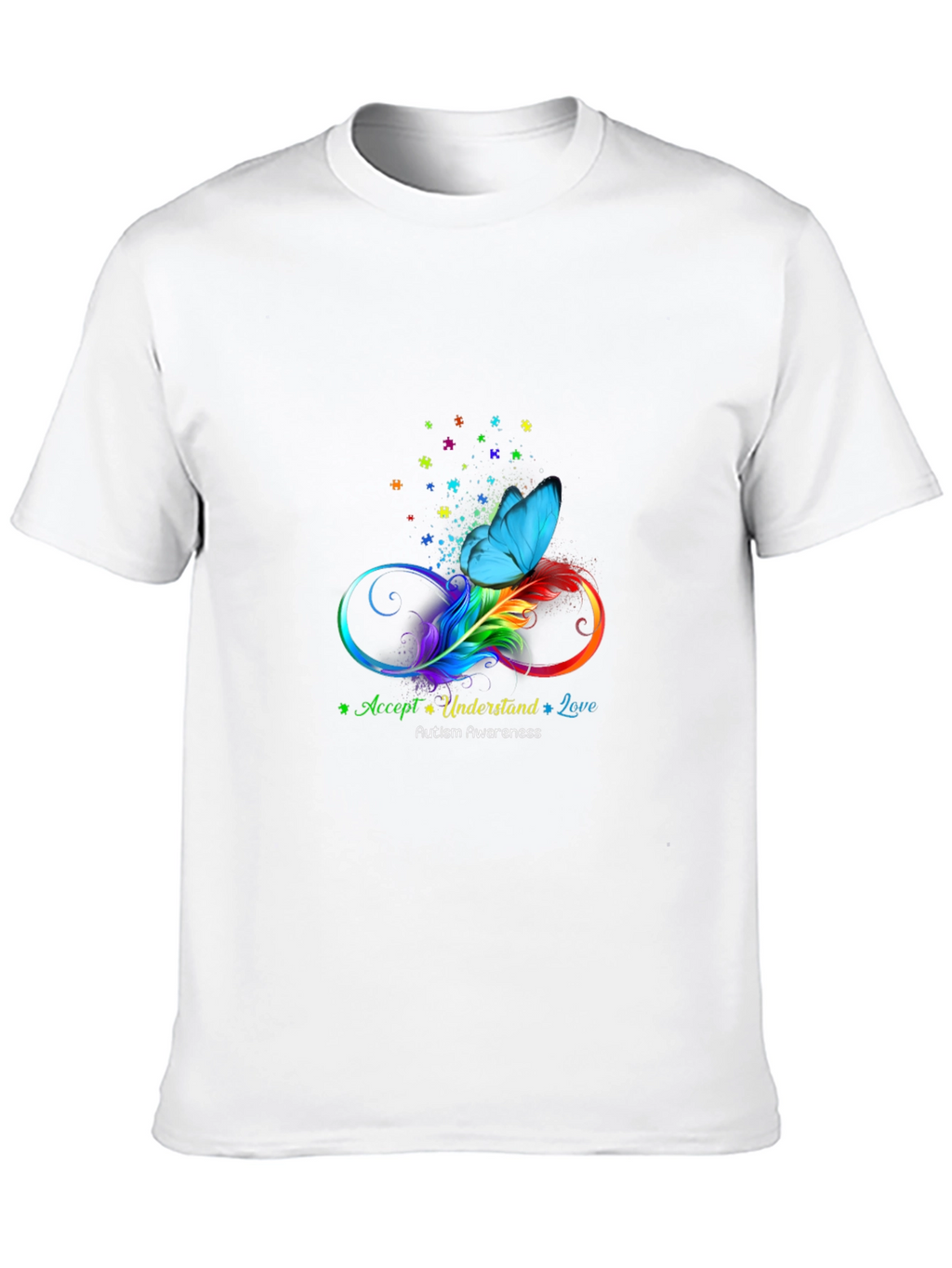 Autism Awareness T-Shirt: Accept Understand Love